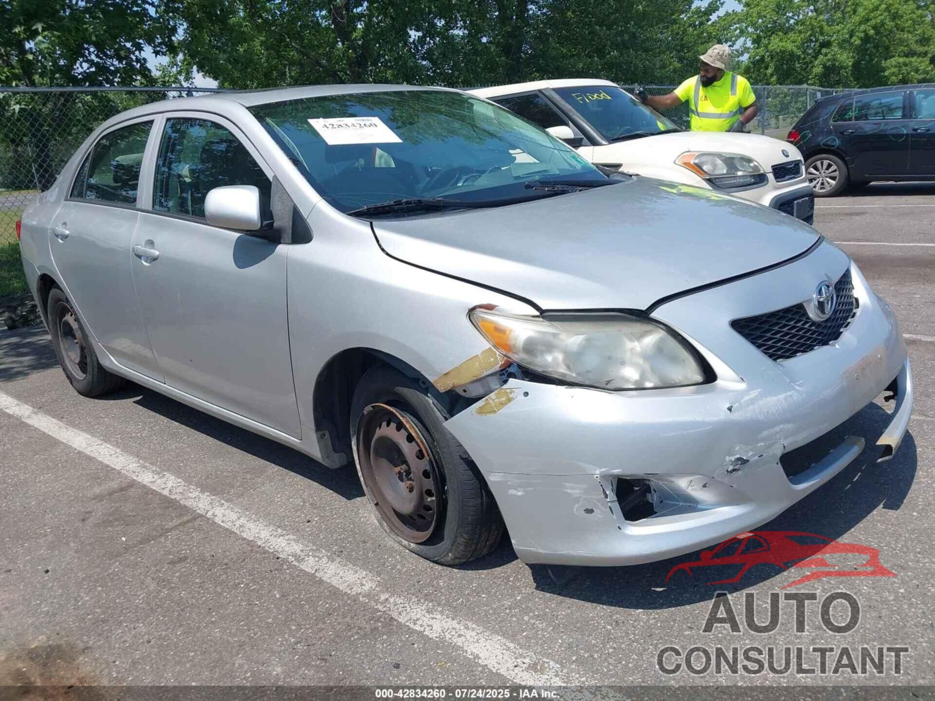 TOYOTA COROLLA 2009 - 2T1BU40E29C030670