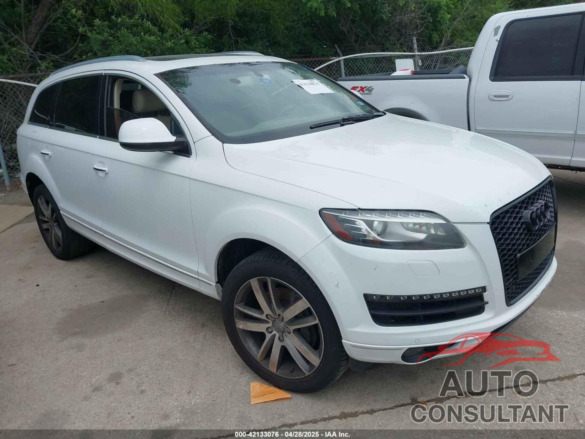 AUDI Q7 2012 - WA1LMBFE8CD003428
