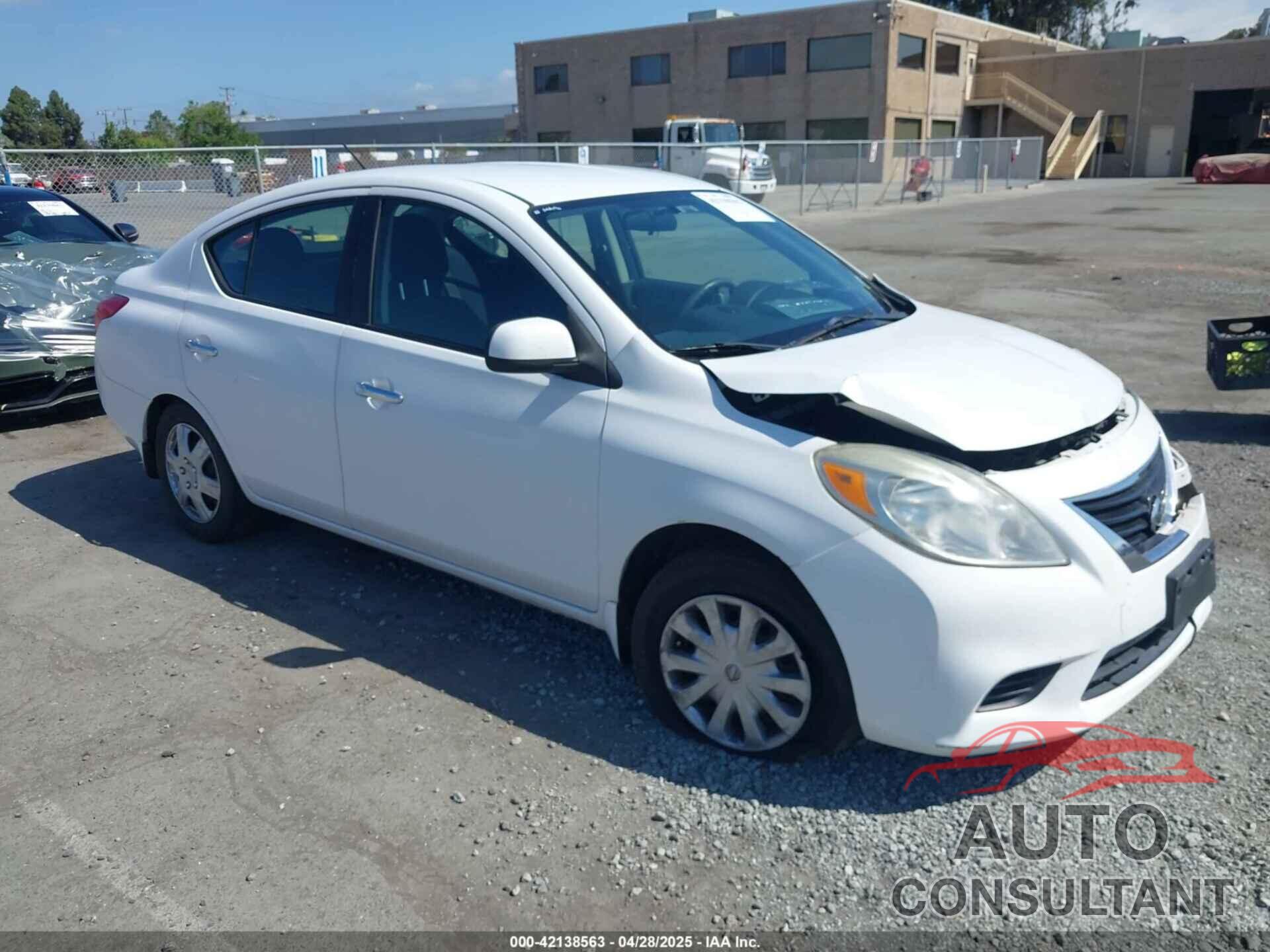 NISSAN VERSA 2012 - 3N1CN7AP0CL891243