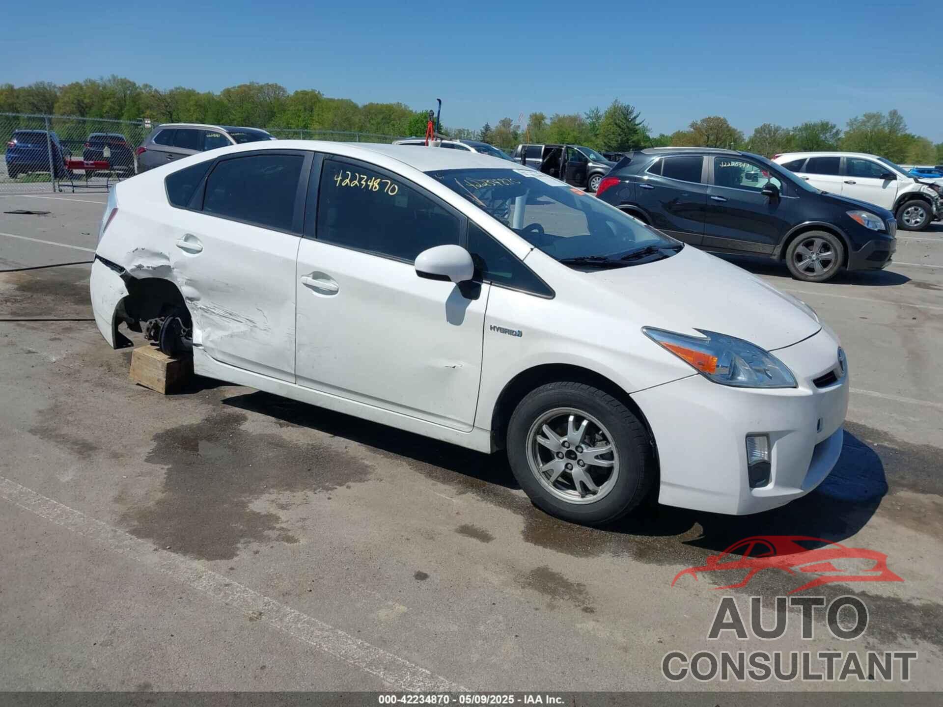 TOYOTA PRIUS 2010 - JTDKN3DU7A0072453