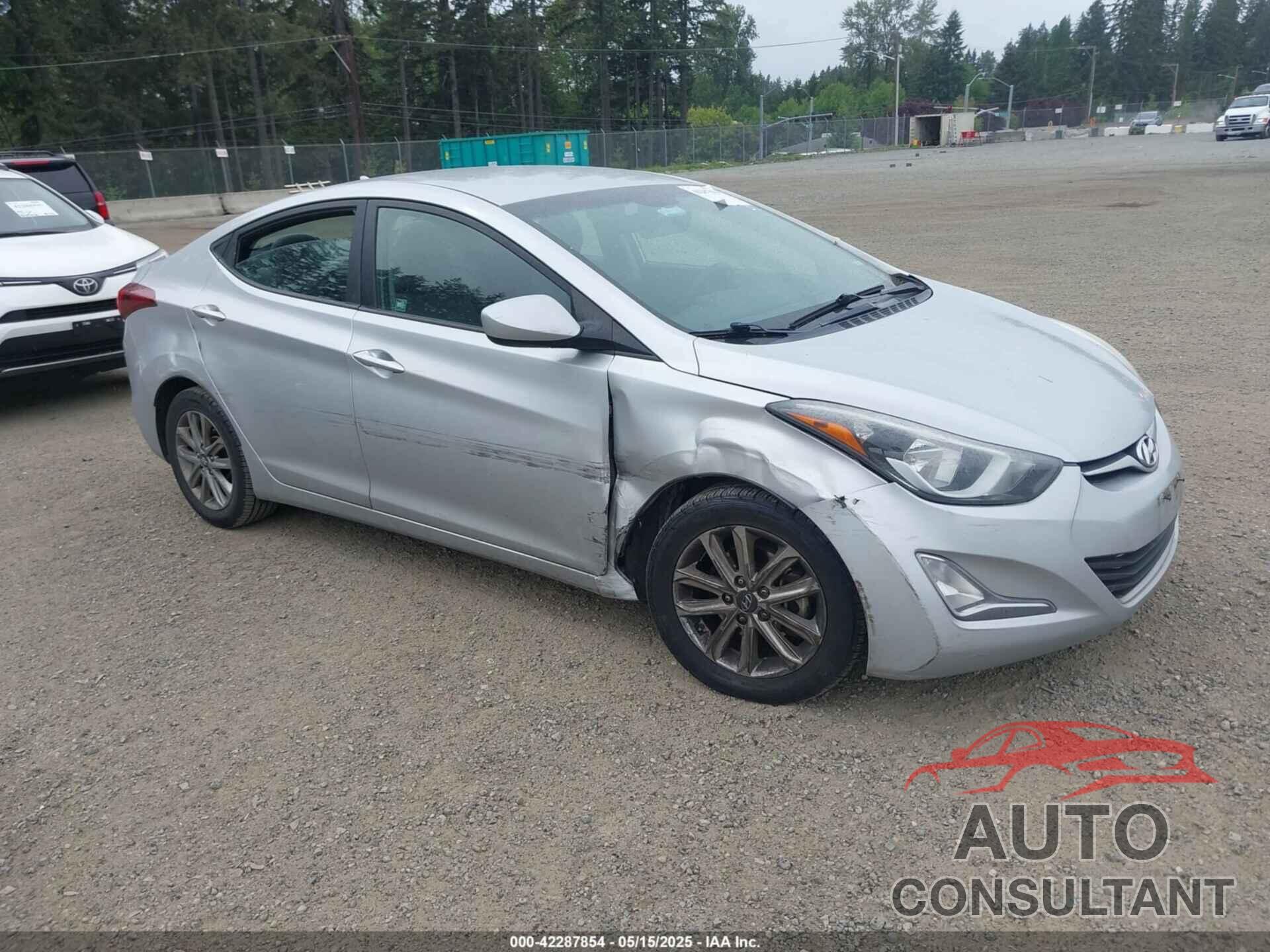 HYUNDAI ELANTRA 2014 - 5NPDH4AE4EH461028