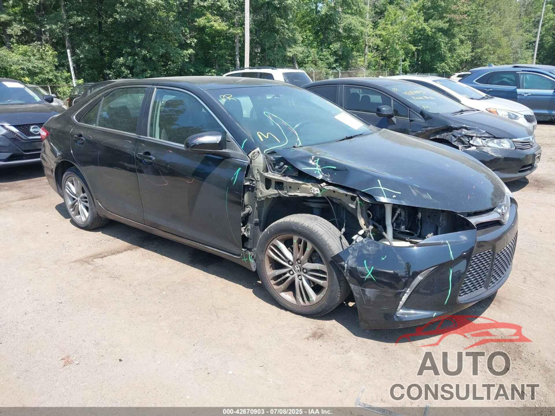 TOYOTA CAMRY 2016 - 4T1BF1FK3GU137373