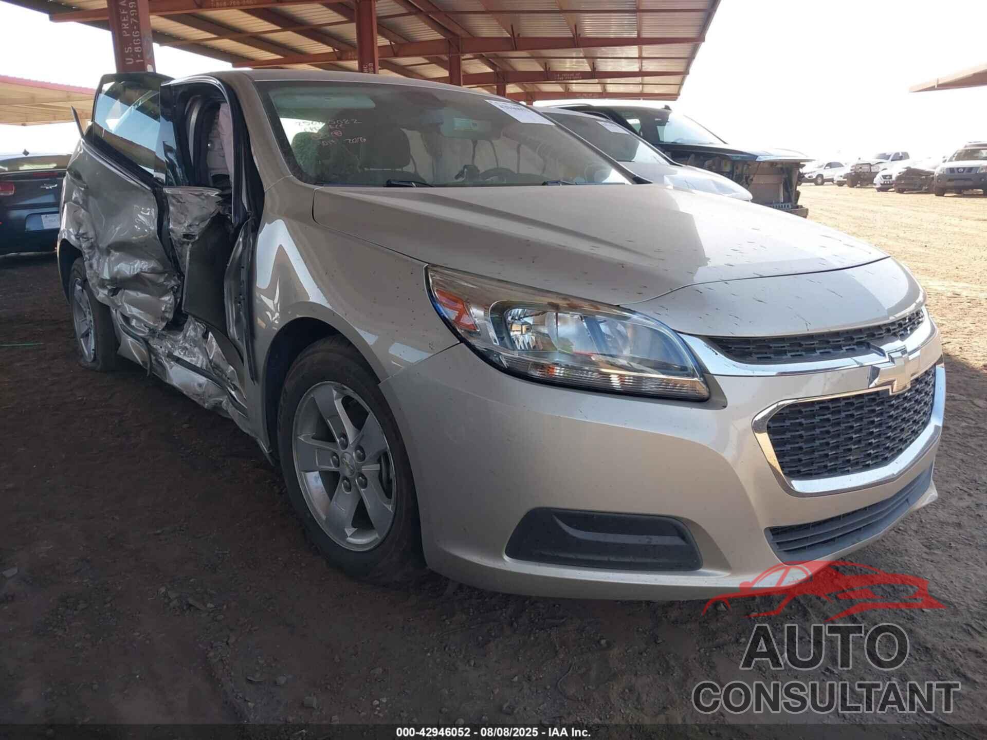 CHEVROLET MALIBU 2015 - 1G11B5SLXFF212650