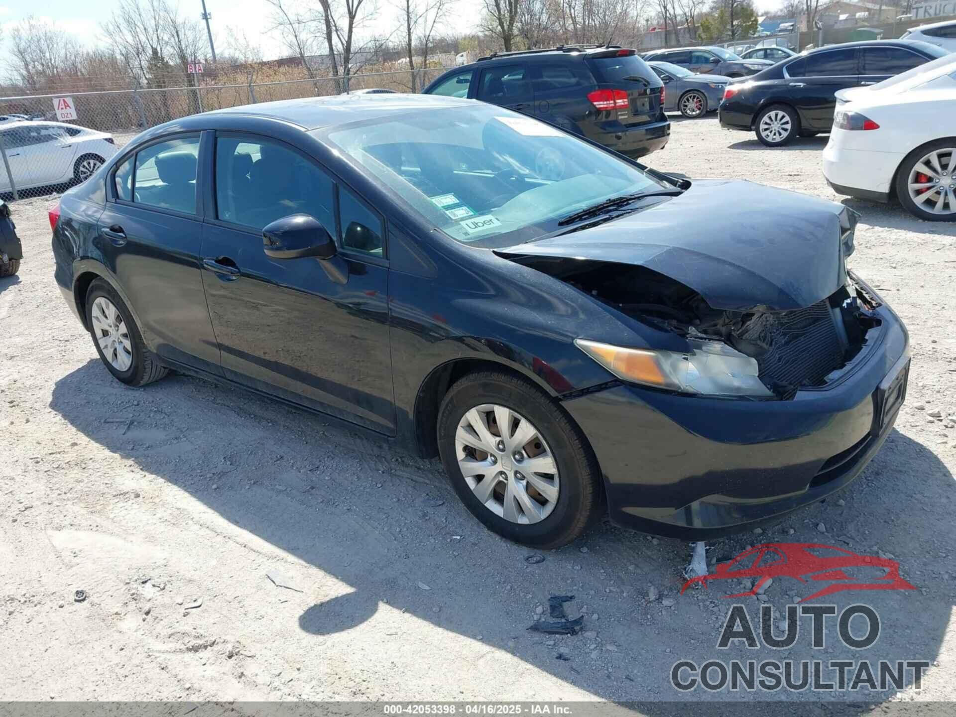 HONDA CIVIC 2012 - 2HGFB2F55CH501356