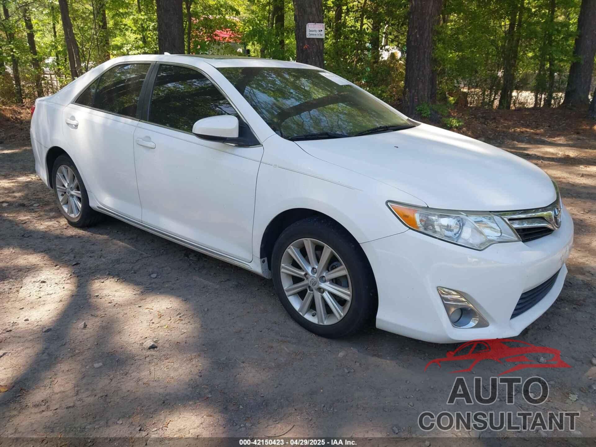 TOYOTA CAMRY 2012 - 4T1BK1FK4CU517232