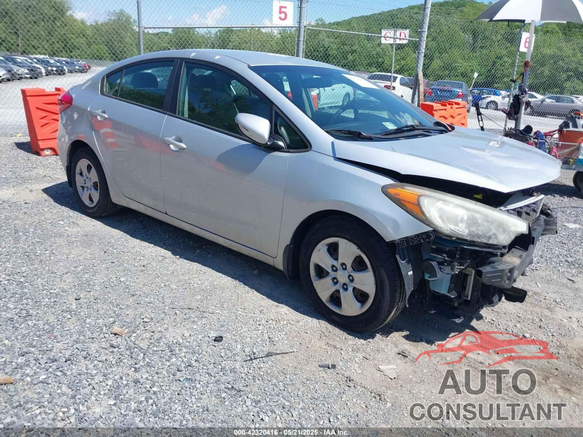KIA FORTE 2015 - KNAFX4A60F5348017