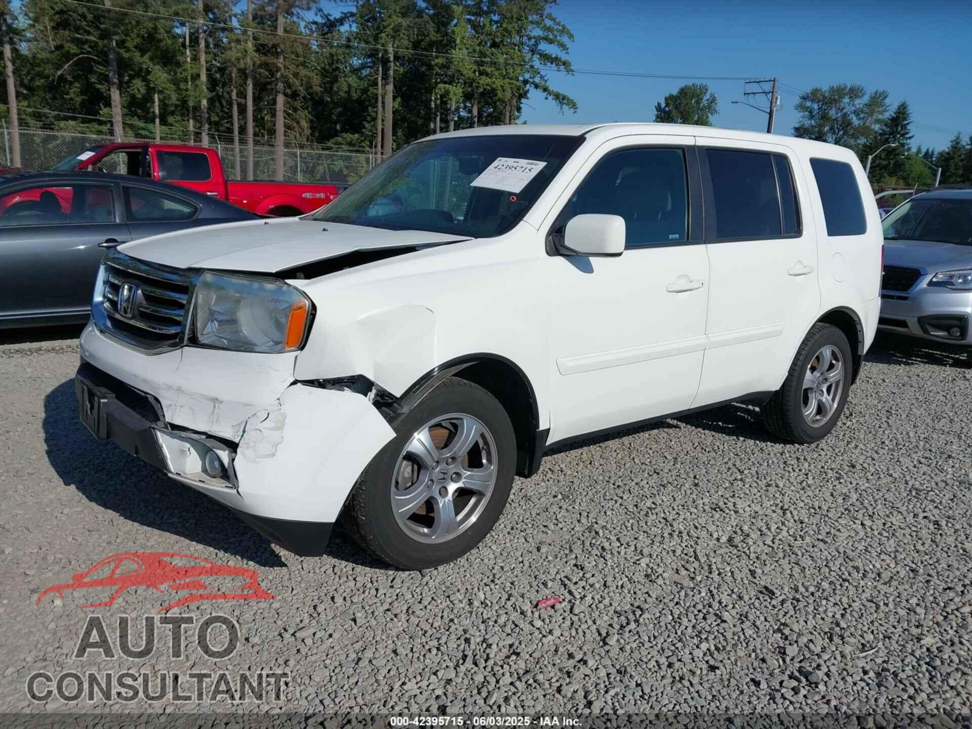 HONDA PILOT 2015 - 5FNYF4H72FB064237