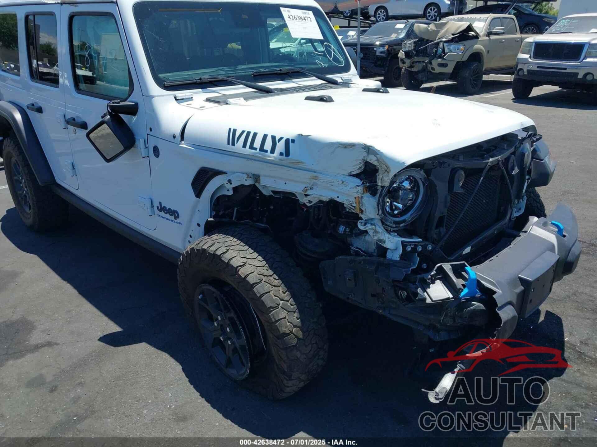 JEEP WRANGLER 4XE 2024 - 1C4RJXN68RW199562