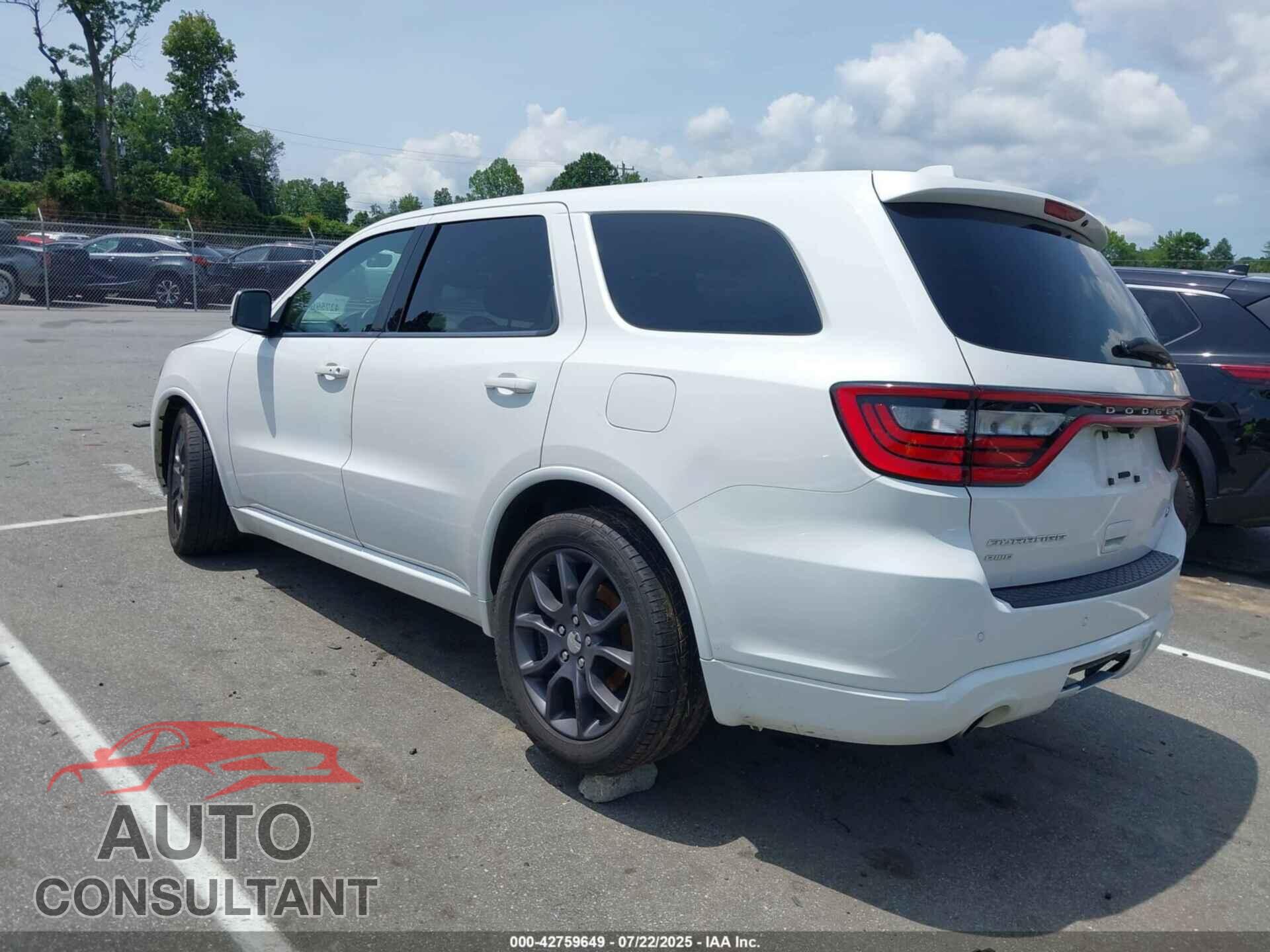 DODGE DURANGO 2017 - 1C4SDJCT5HC606669