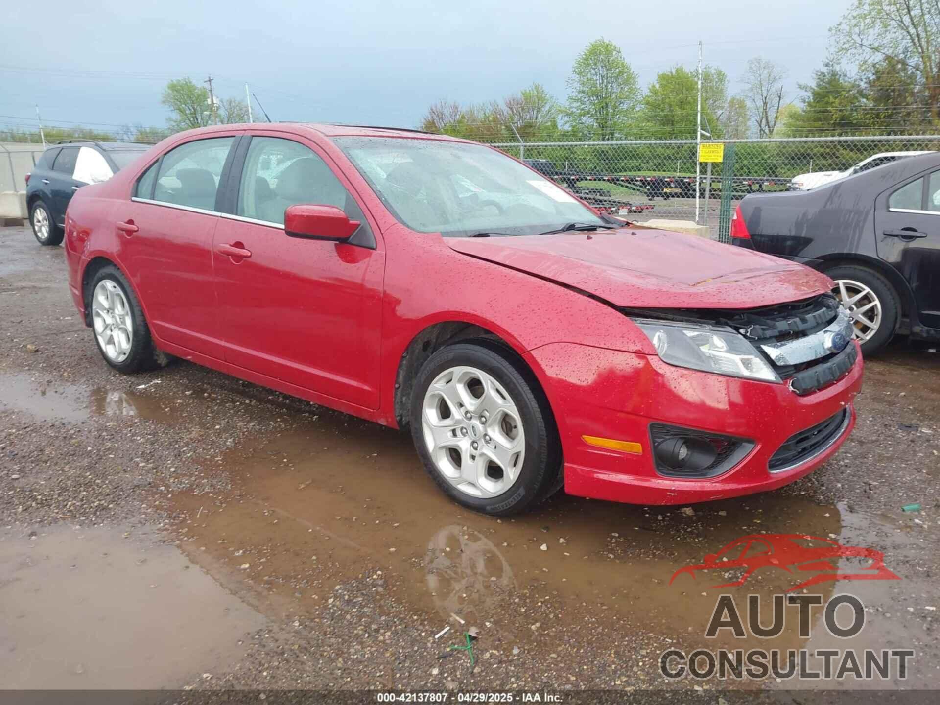 FORD FUSION 2010 - 3FAHP0HAXAR253782