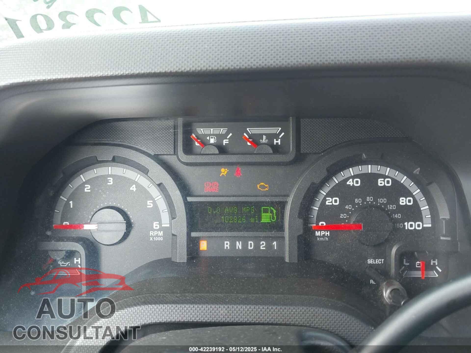 FORD E-150 2012 - 1FTNE1EW7CDB34396