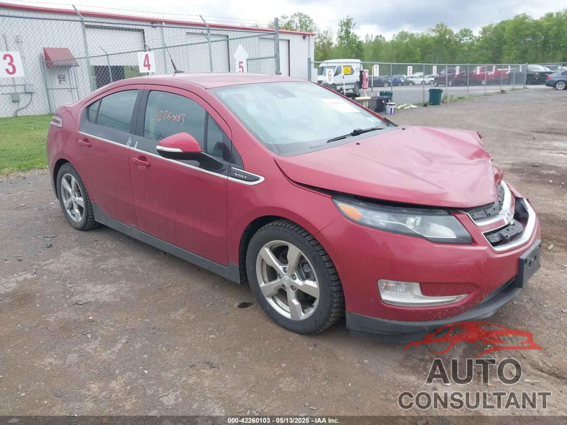 CHEVROLET VOLT 2013 - 1G1RD6E4XDU128862