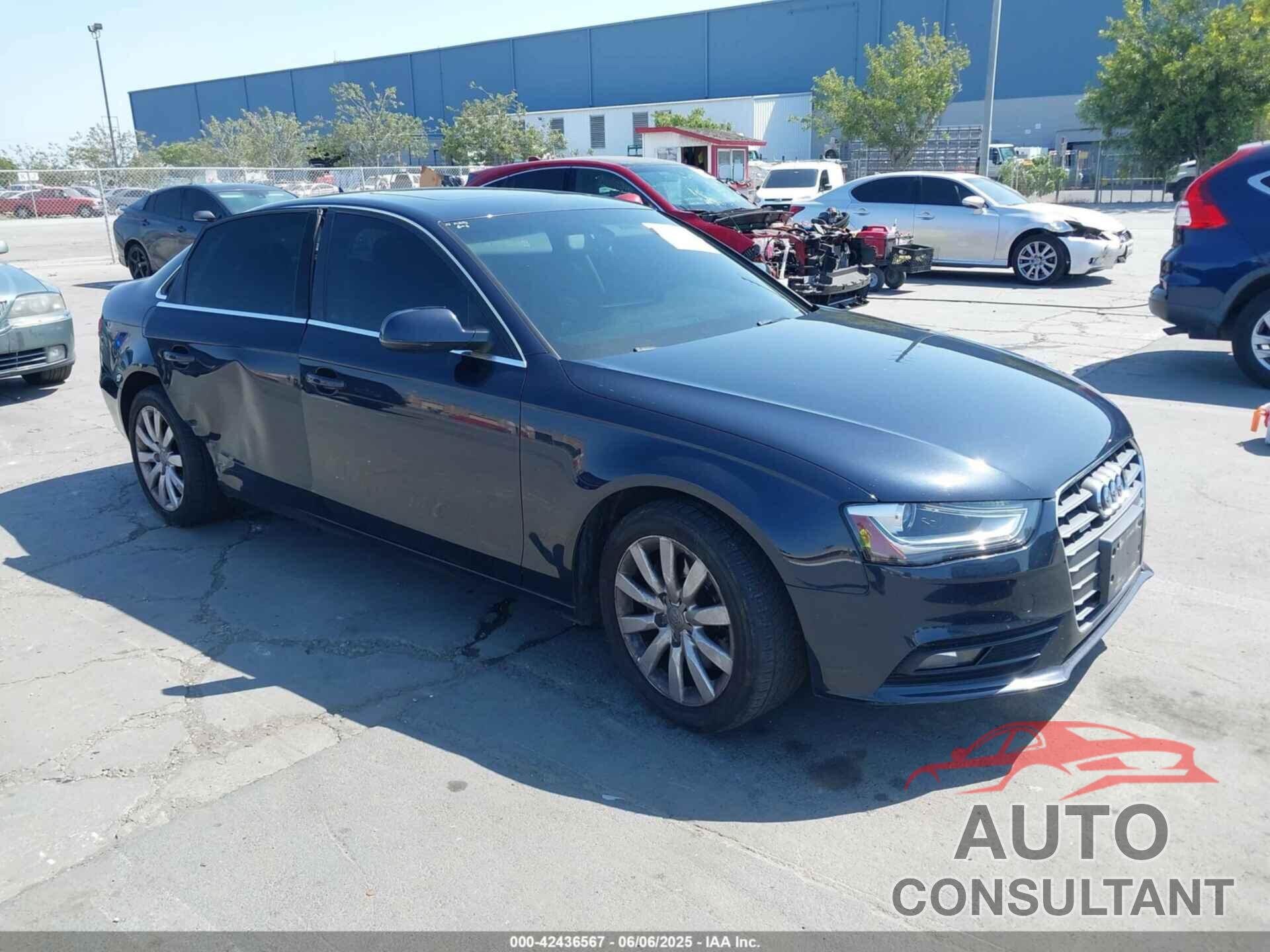 AUDI A4 2013 - WAUBFAFL0DN045931