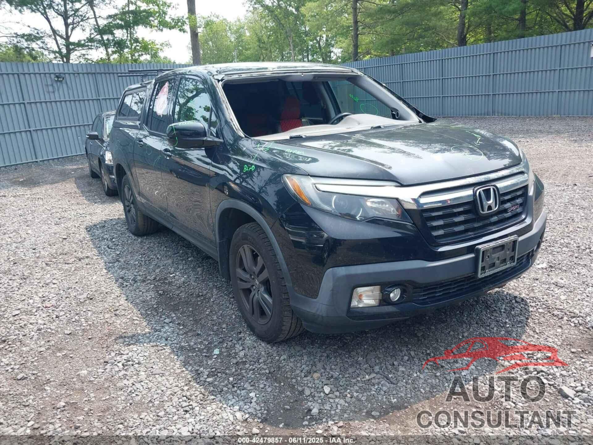 HONDA RIDGELINE 2019 - 5FPYK3F19KB016885