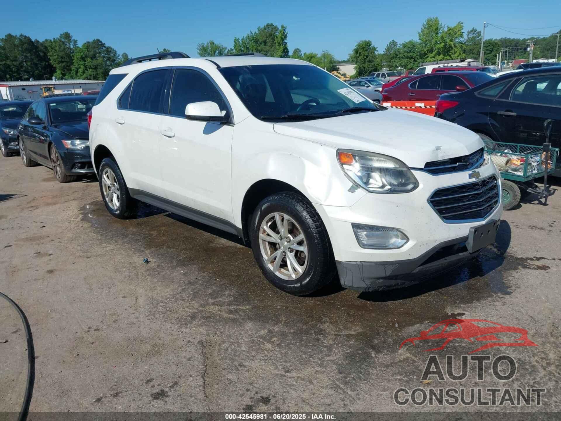 CHEVROLET EQUINOX 2016 - 2GNALCEK6G6145348