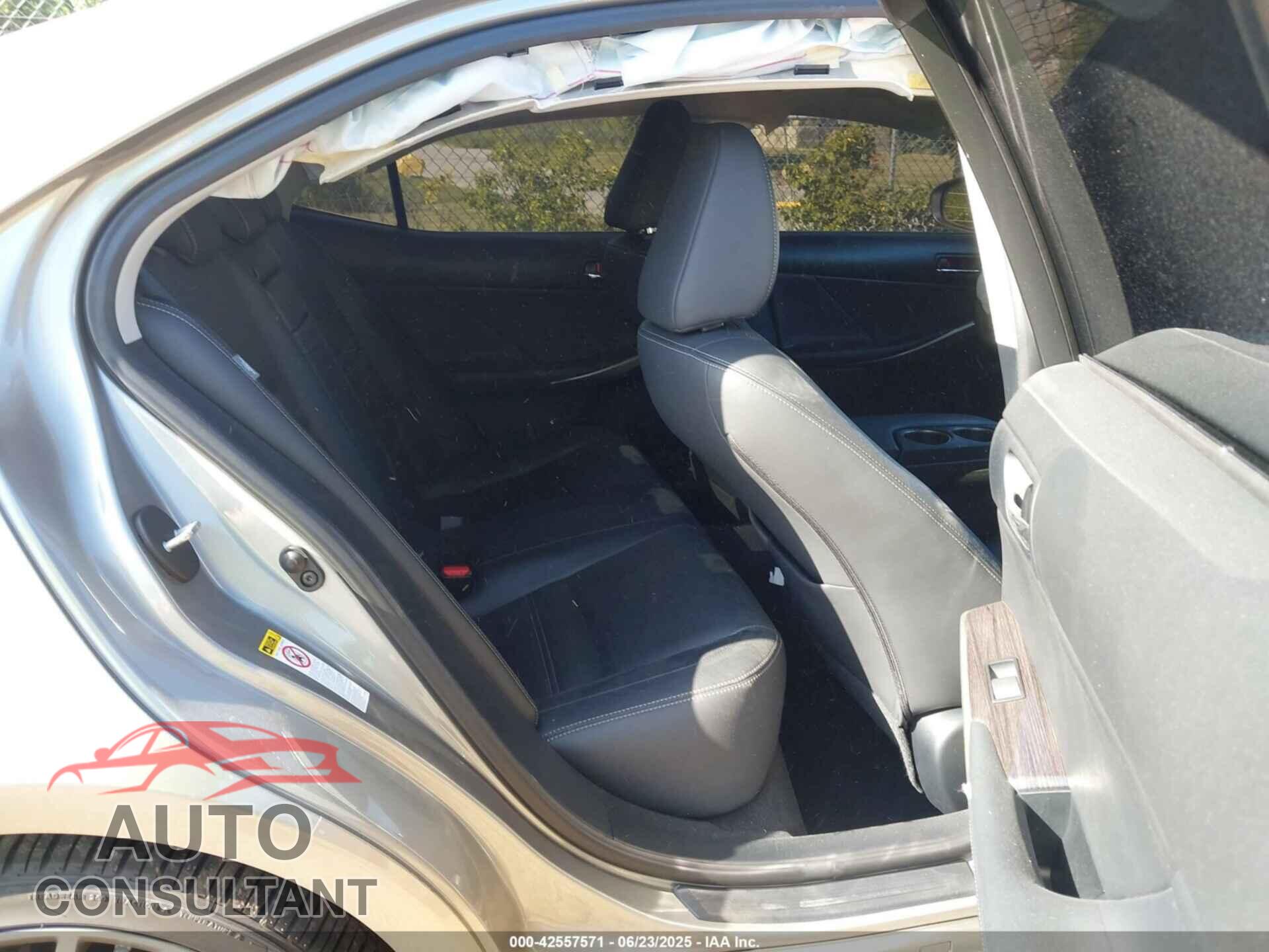 LEXUS IS 250 2015 - JTHCF1D23F5020945