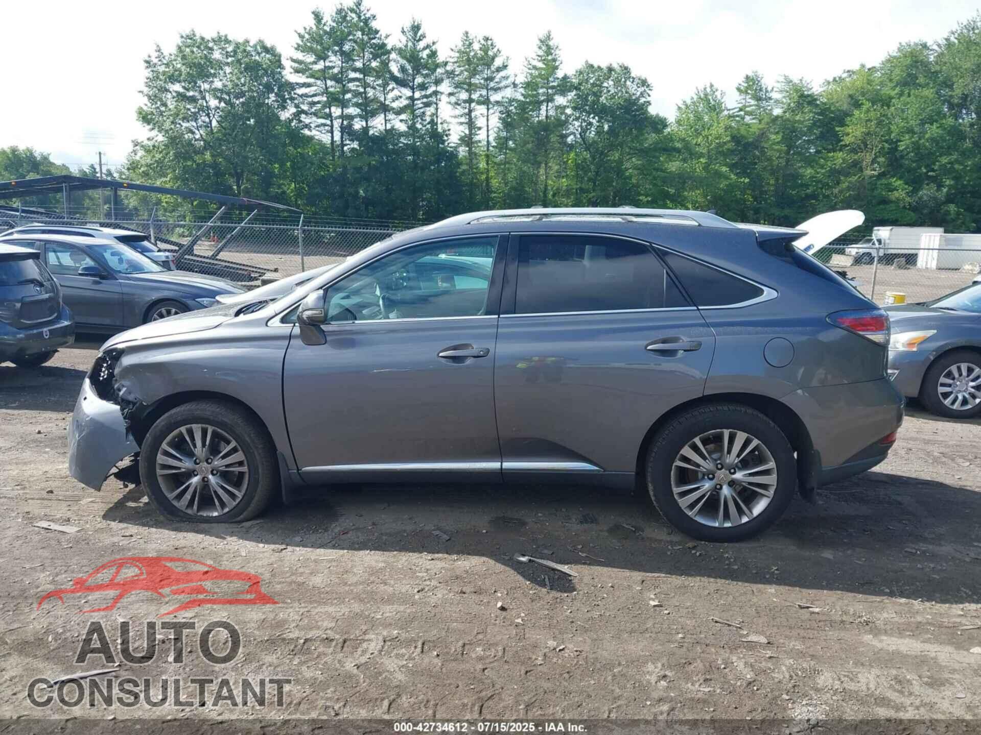 LEXUS RX 350 2013 - 2T2BK1BAXDC184823