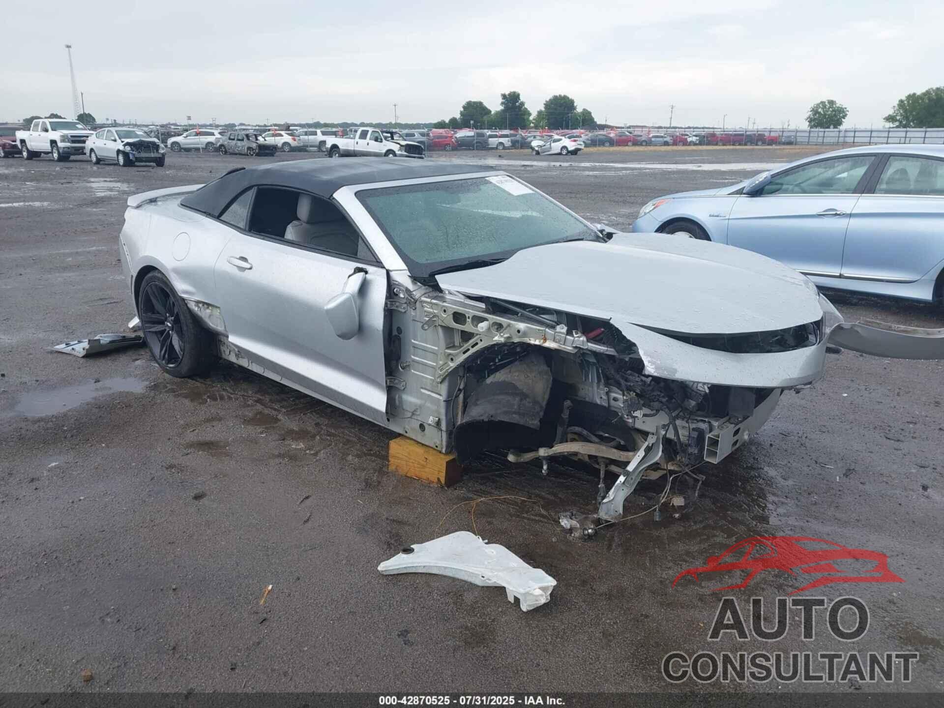 CHEVROLET CAMARO 2016 - 1G1FD3DS5G0158333