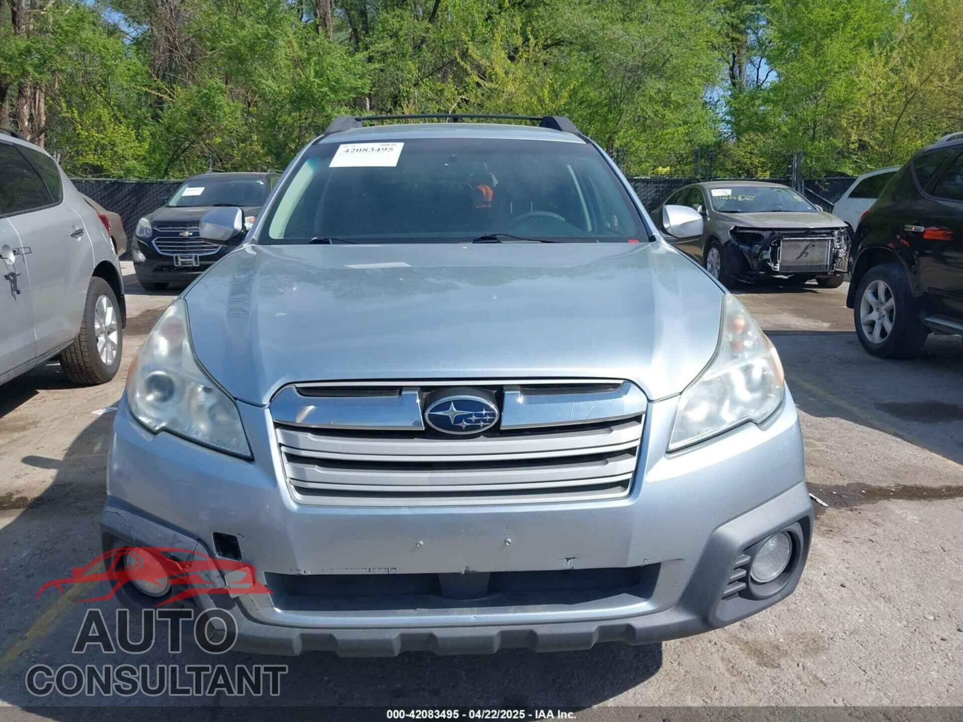 SUBARU OUTBACK 2013 - 4S4BRBCC7D1314983