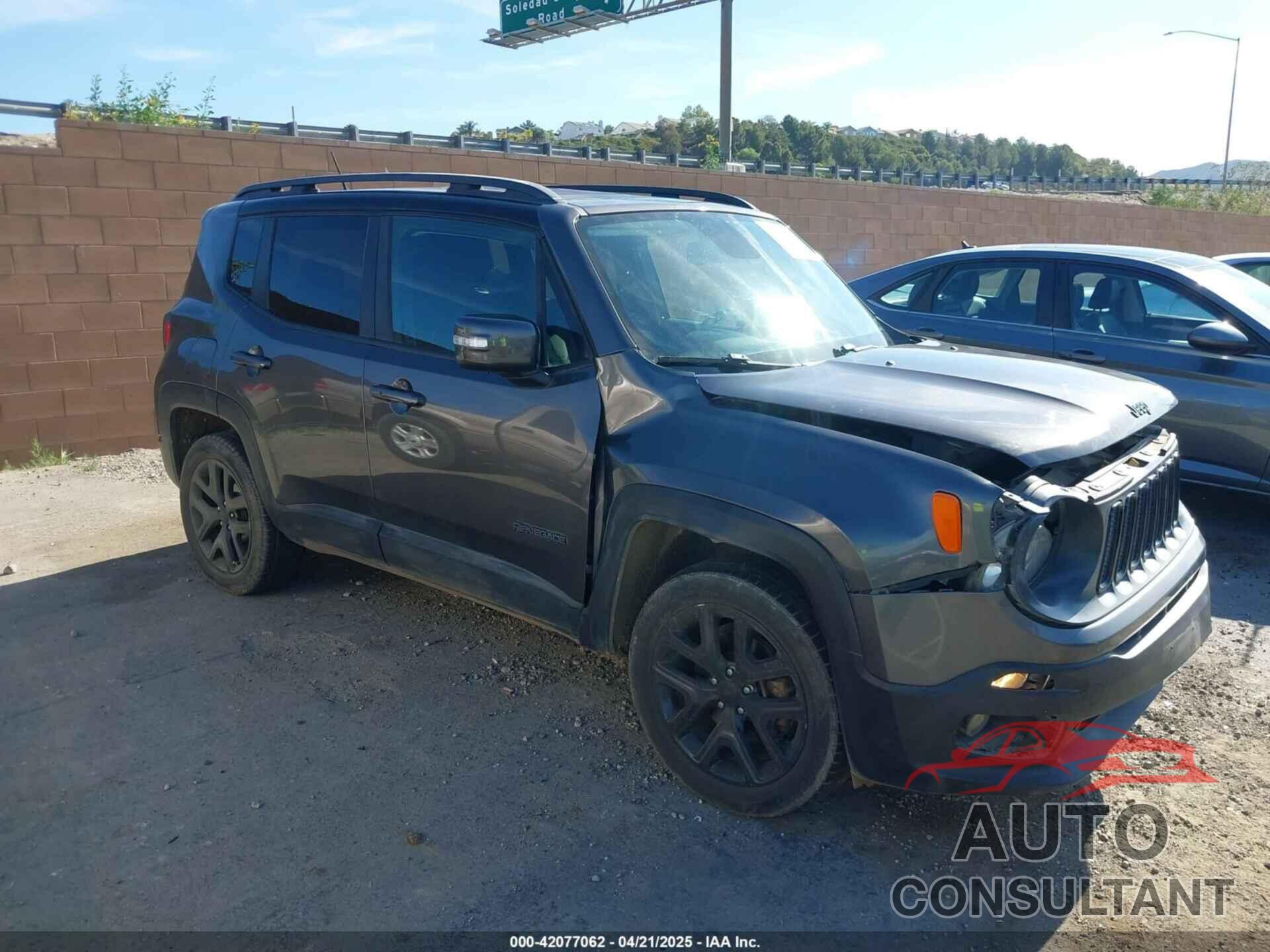 JEEP RENEGADE 2016 - ZACCJBBT2GPD56547