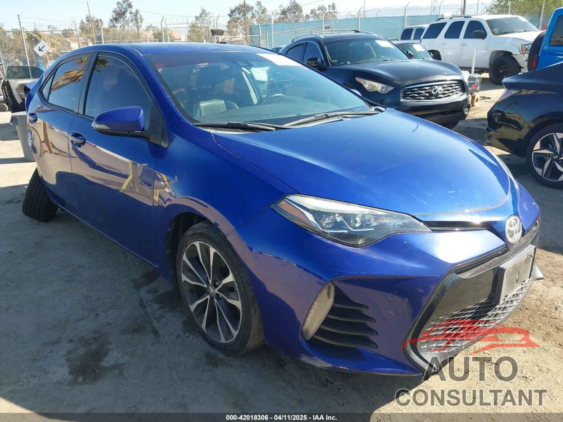 TOYOTA COROLLA 2017 - 5YFBURHE8HP593268