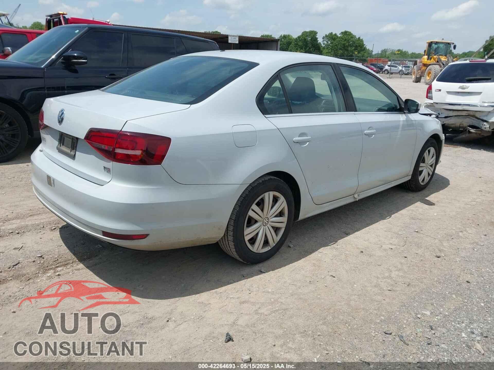 VOLKSWAGEN JETTA 2017 - 3VW2B7AJ5HM260791