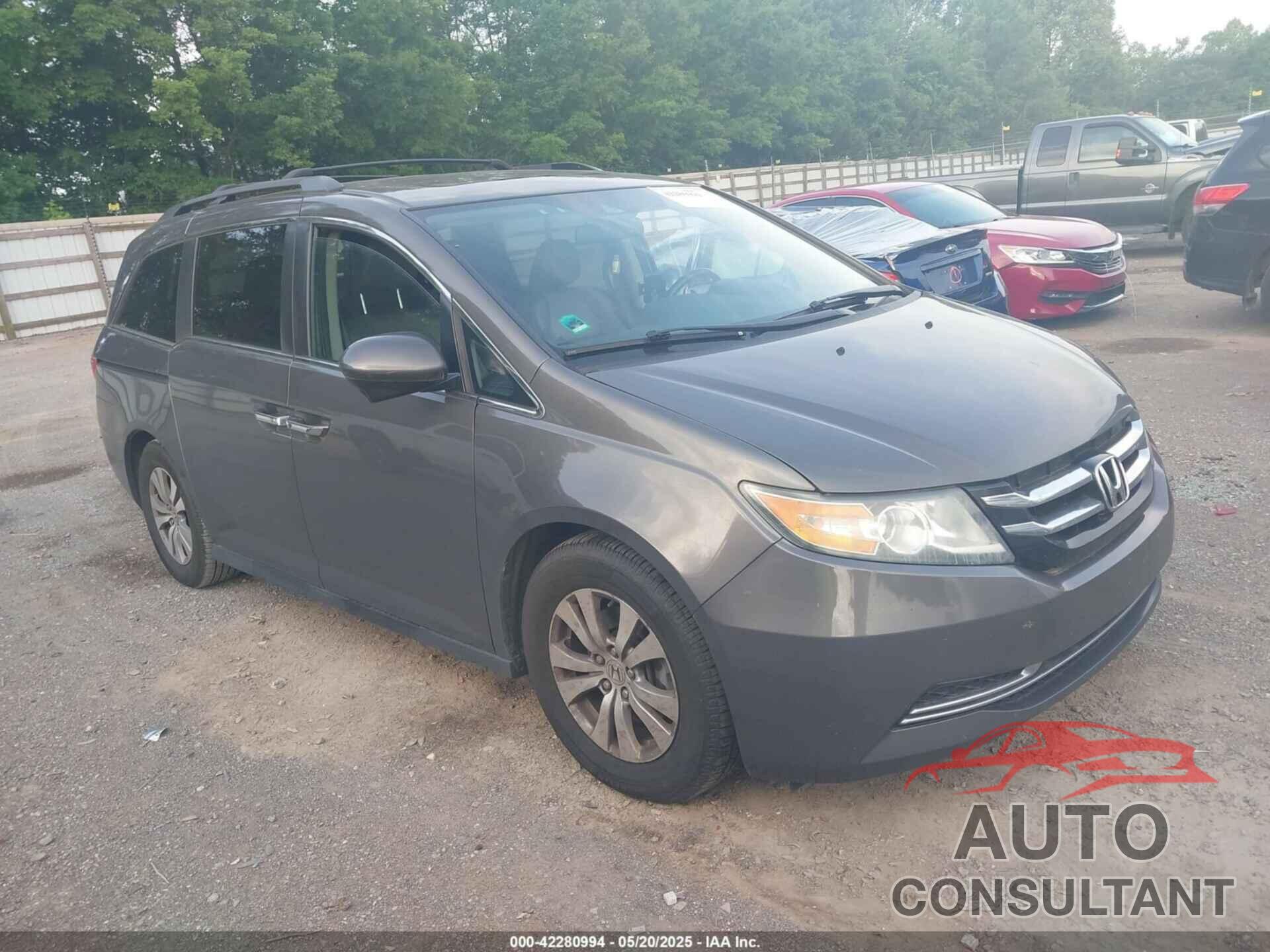 HONDA ODYSSEY 2017 - 5FNRL5H62HB012491