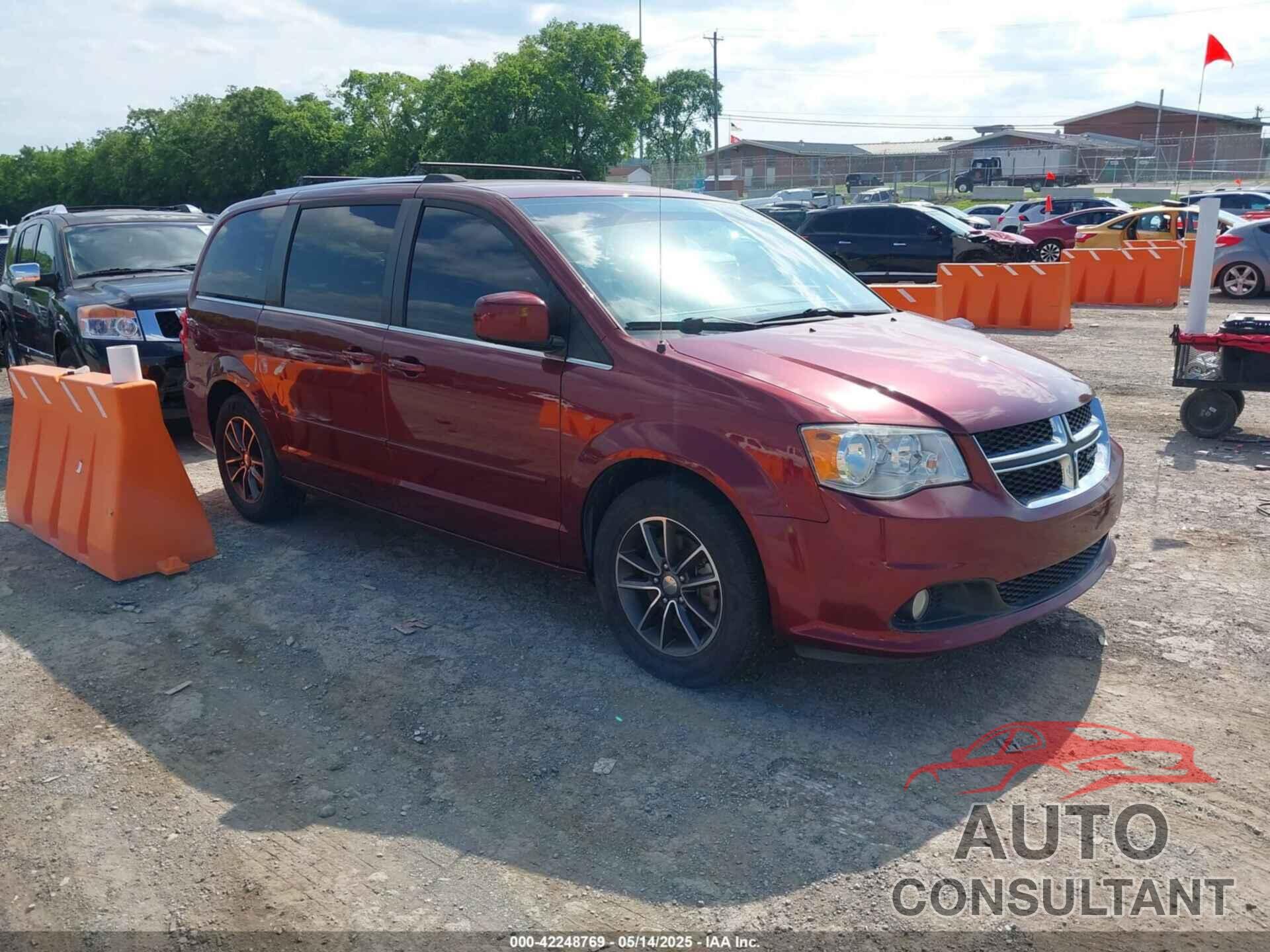 DODGE GRAND CARAVAN 2017 - 2C4RDGCG7HR554103