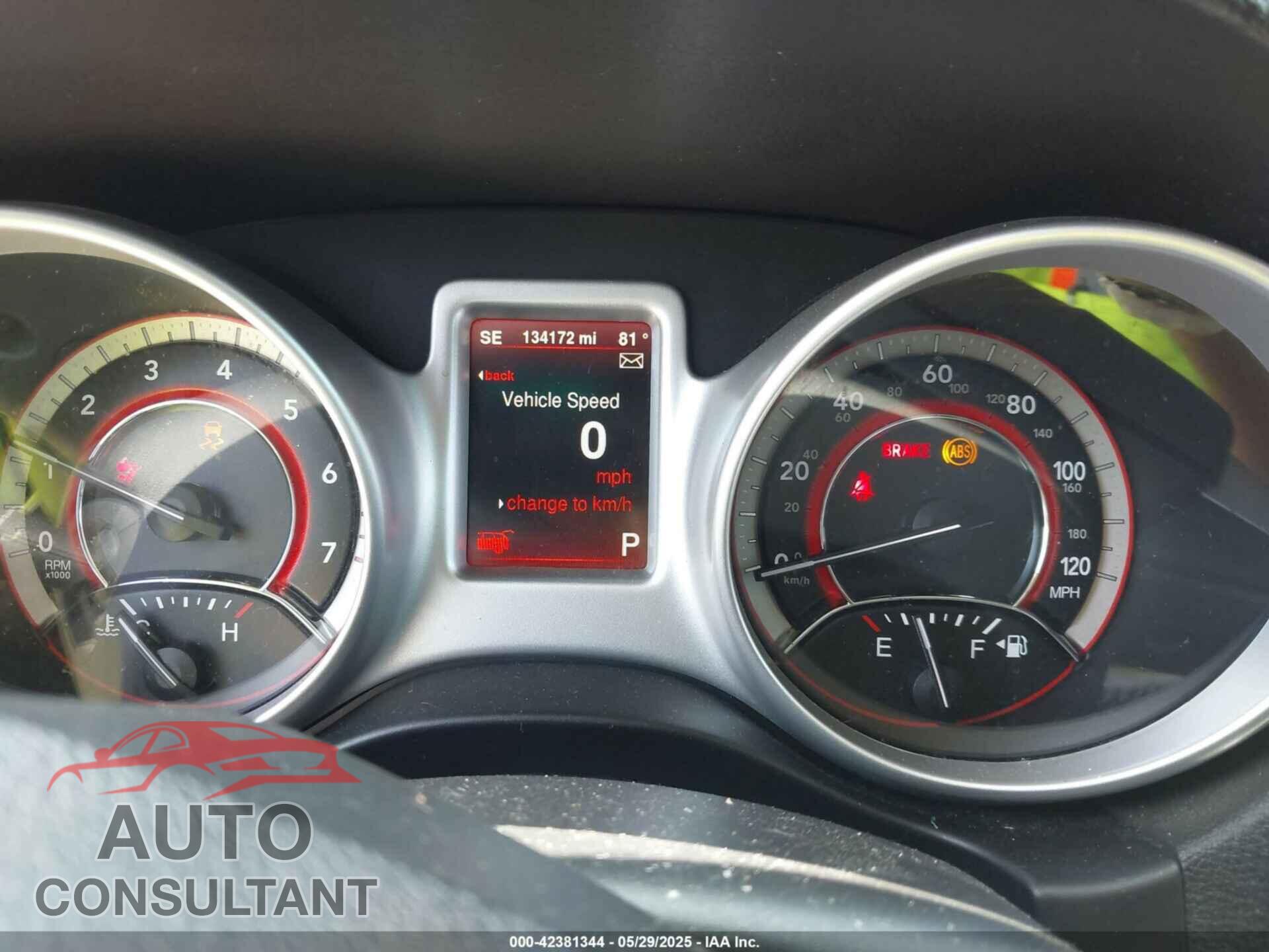 DODGE JOURNEY 2015 - 3C4PDCBG2FT548821