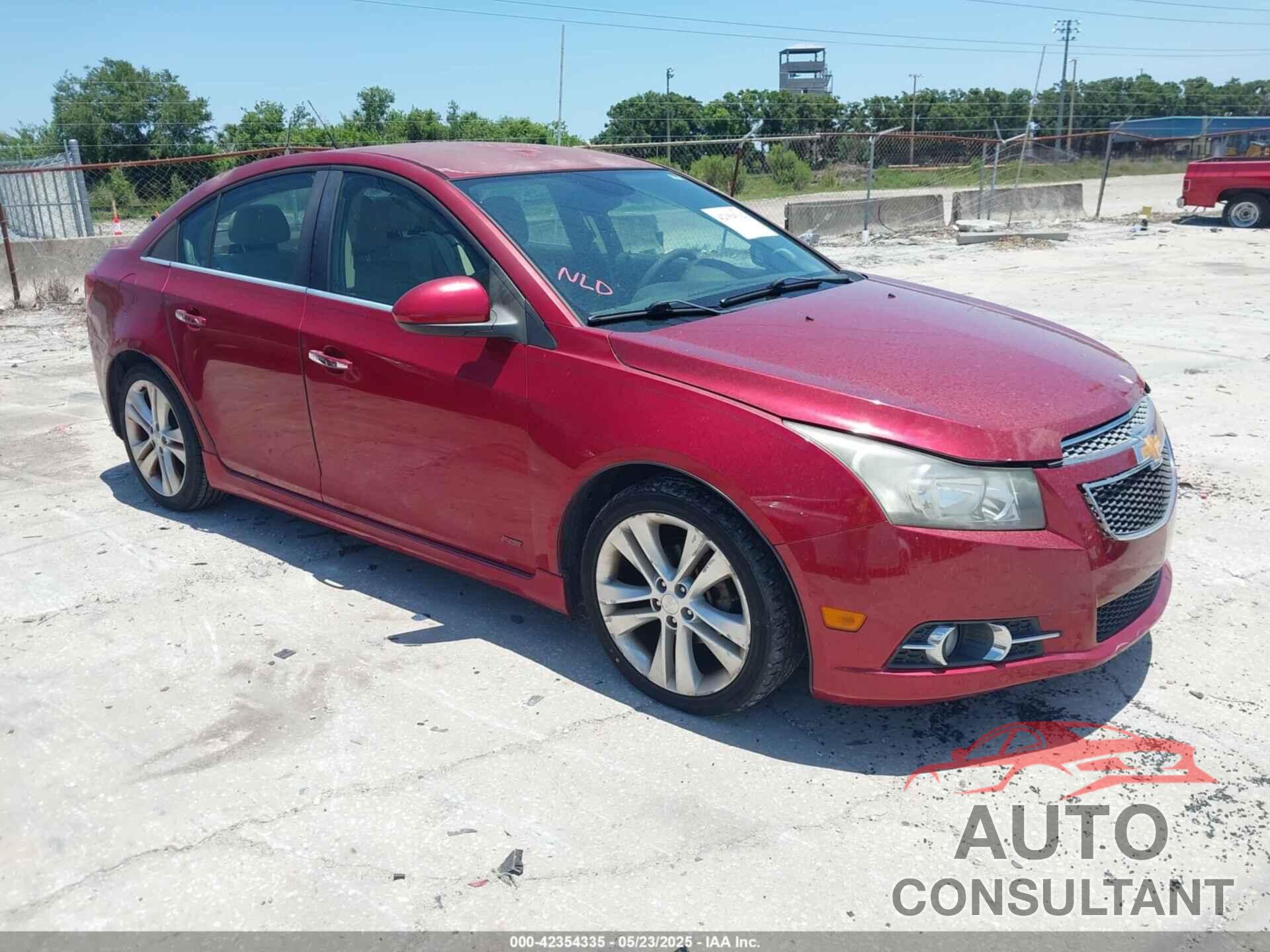 CHEVROLET CRUZE 2013 - 1G1PG5SB9D7103252