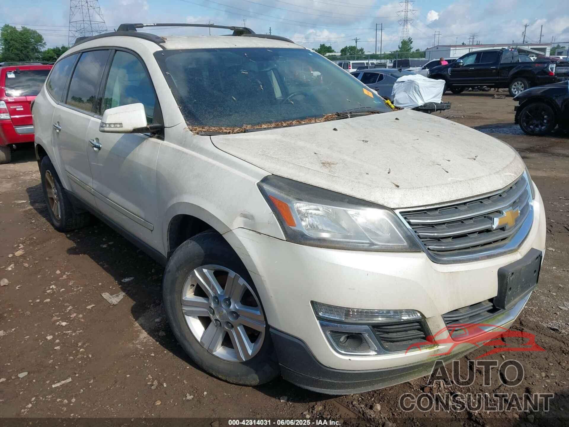 CHEVROLET TRAVERSE 2013 - 1GNKRJKD2DJ251680
