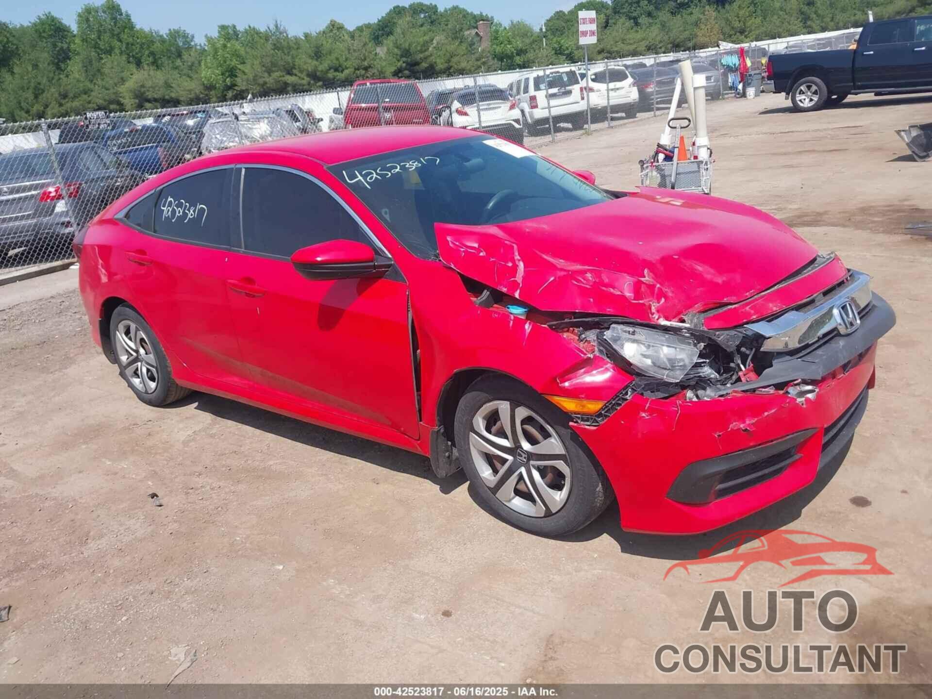 HONDA CIVIC 2018 - 2HGFC2F58JH529713