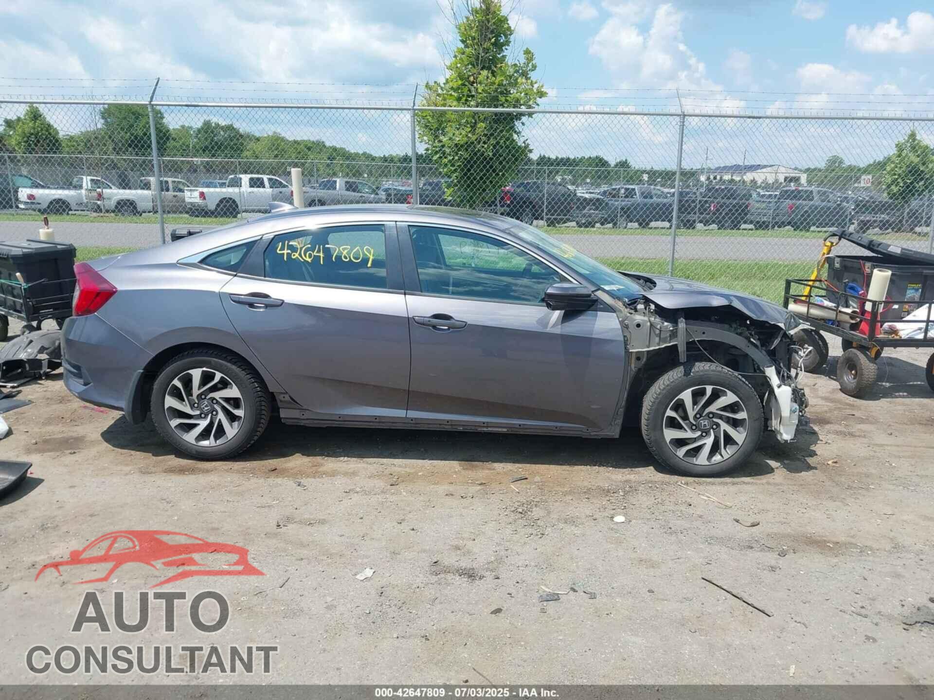 HONDA CIVIC 2017 - 19XFC2F78HE218319