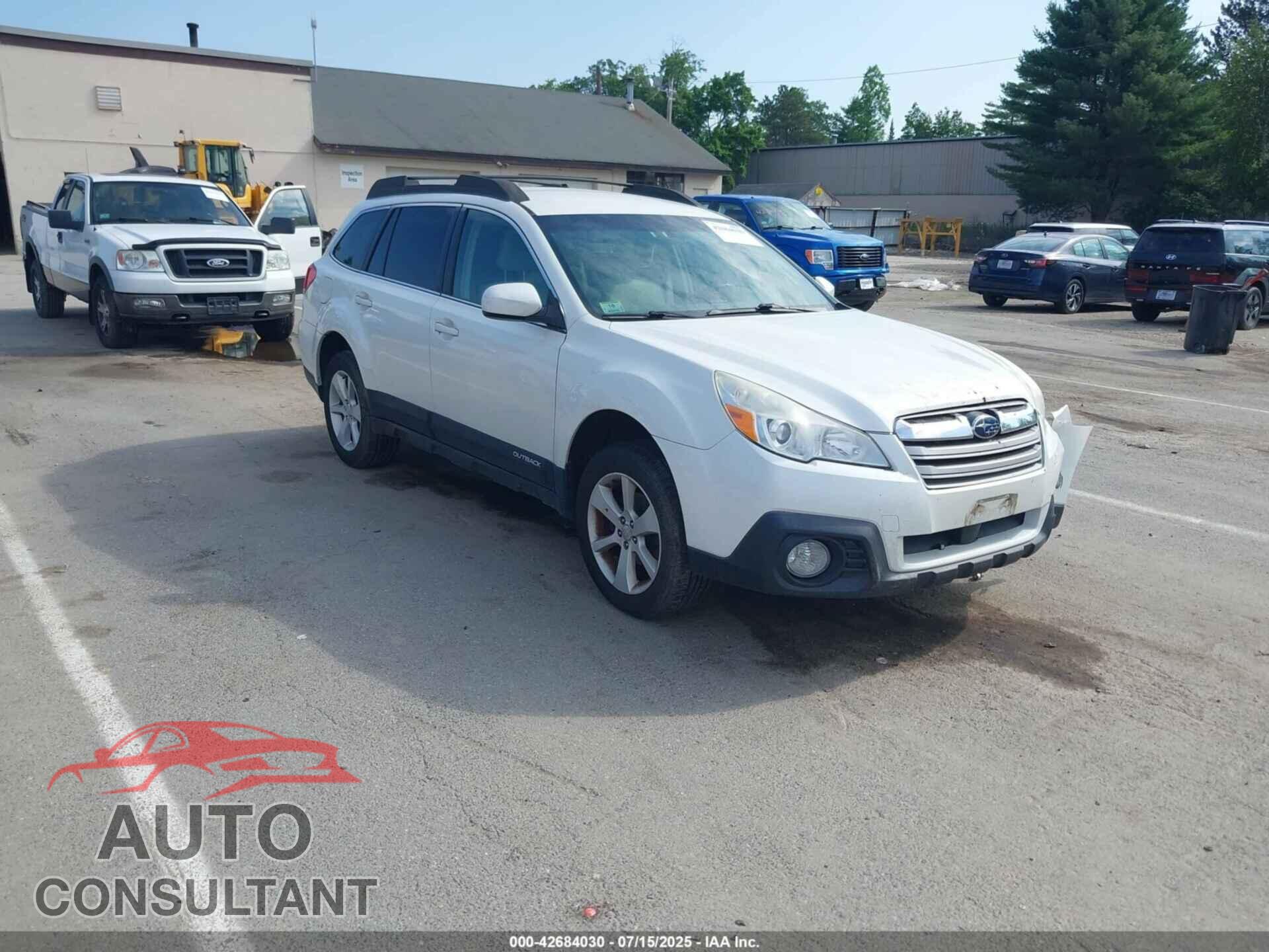 SUBARU OUTBACK 2014 - 4S4BRBCC4E1292359