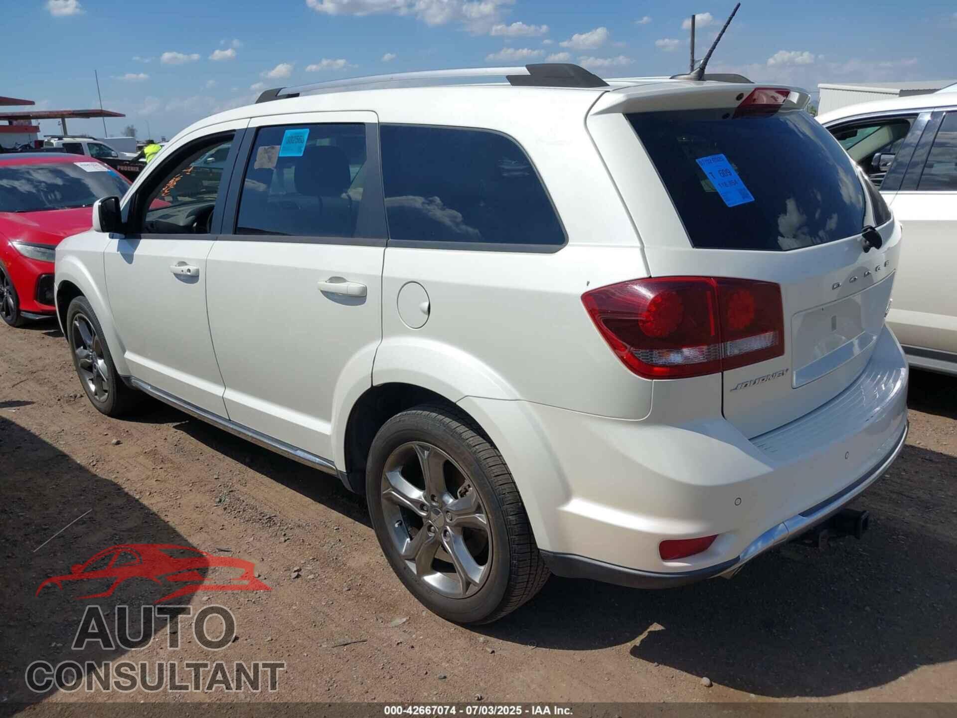 DODGE JOURNEY 2017 - 3C4PDCGG8HT519366