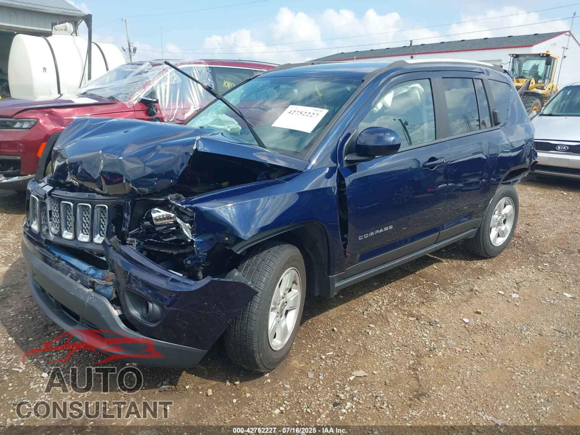JEEP COMPASS 2017 - 1C4NJCEB9HD210910