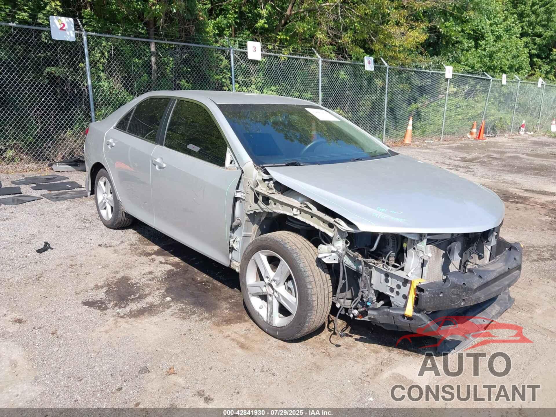 TOYOTA CAMRY 2012 - 4T1BF1FK5CU609700