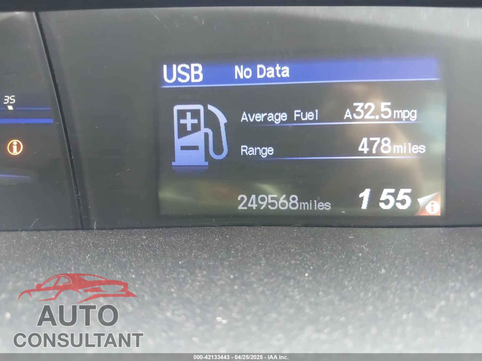 HONDA CIVIC 2012 - 19XFB2F53CE387352