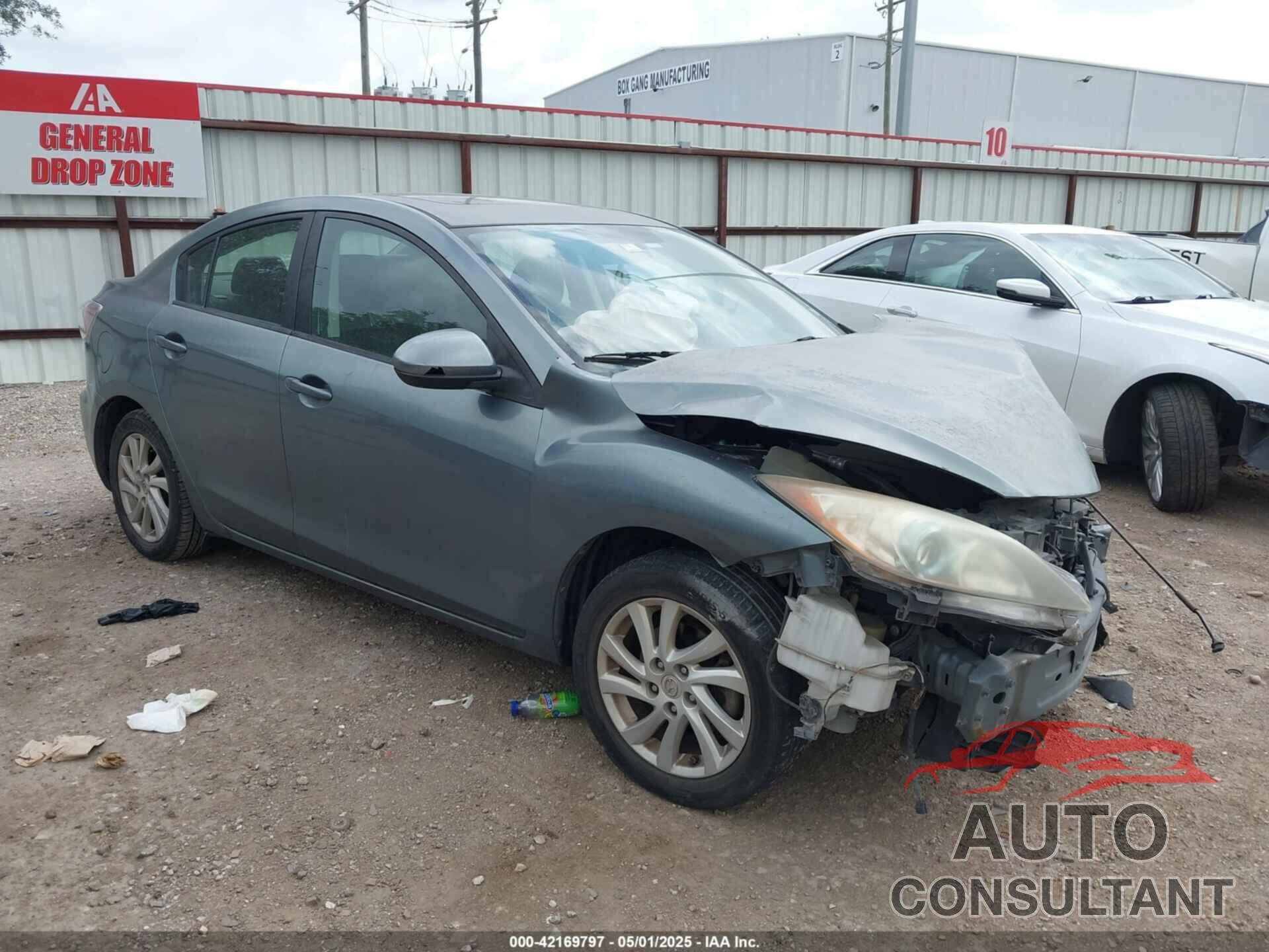 MAZDA MAZDA3 2012 - JM1BL1W71C1591805
