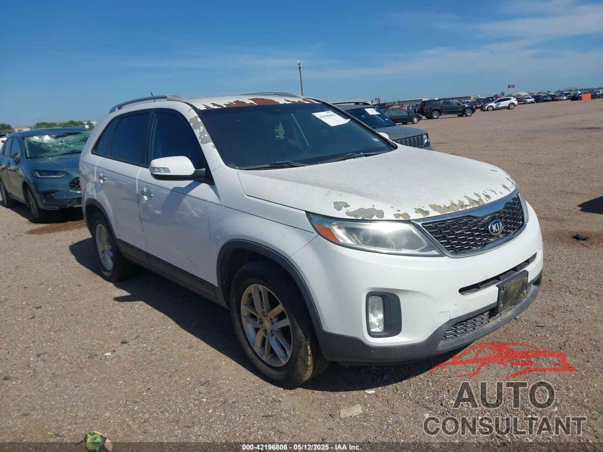 KIA SORENTO 2015 - 5XYKT4A6XFJ654663