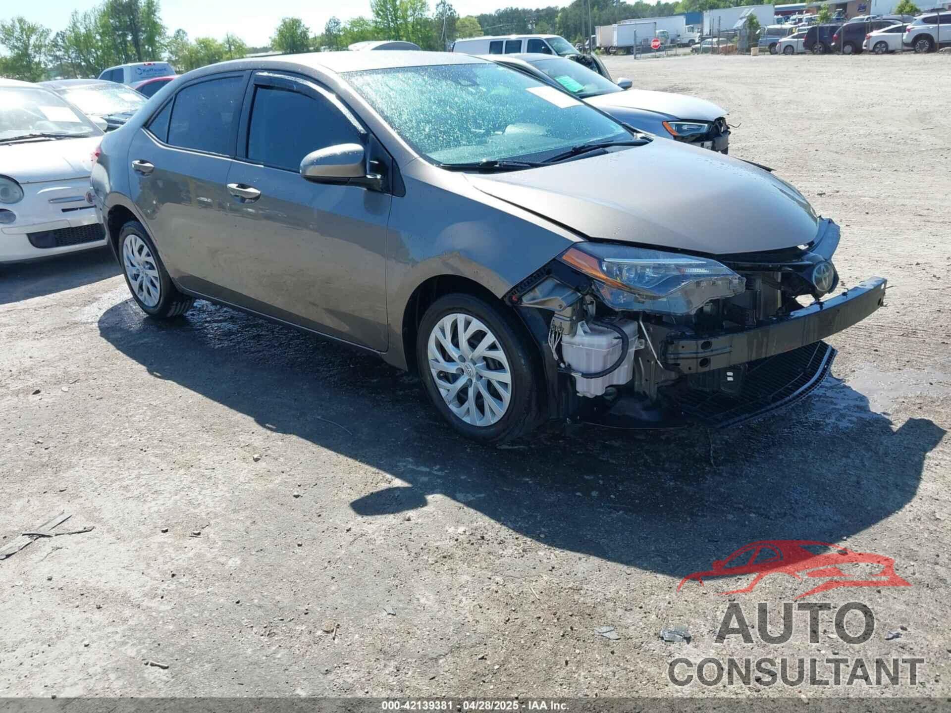 TOYOTA COROLLA 2019 - 2T1BURHE2KC150721