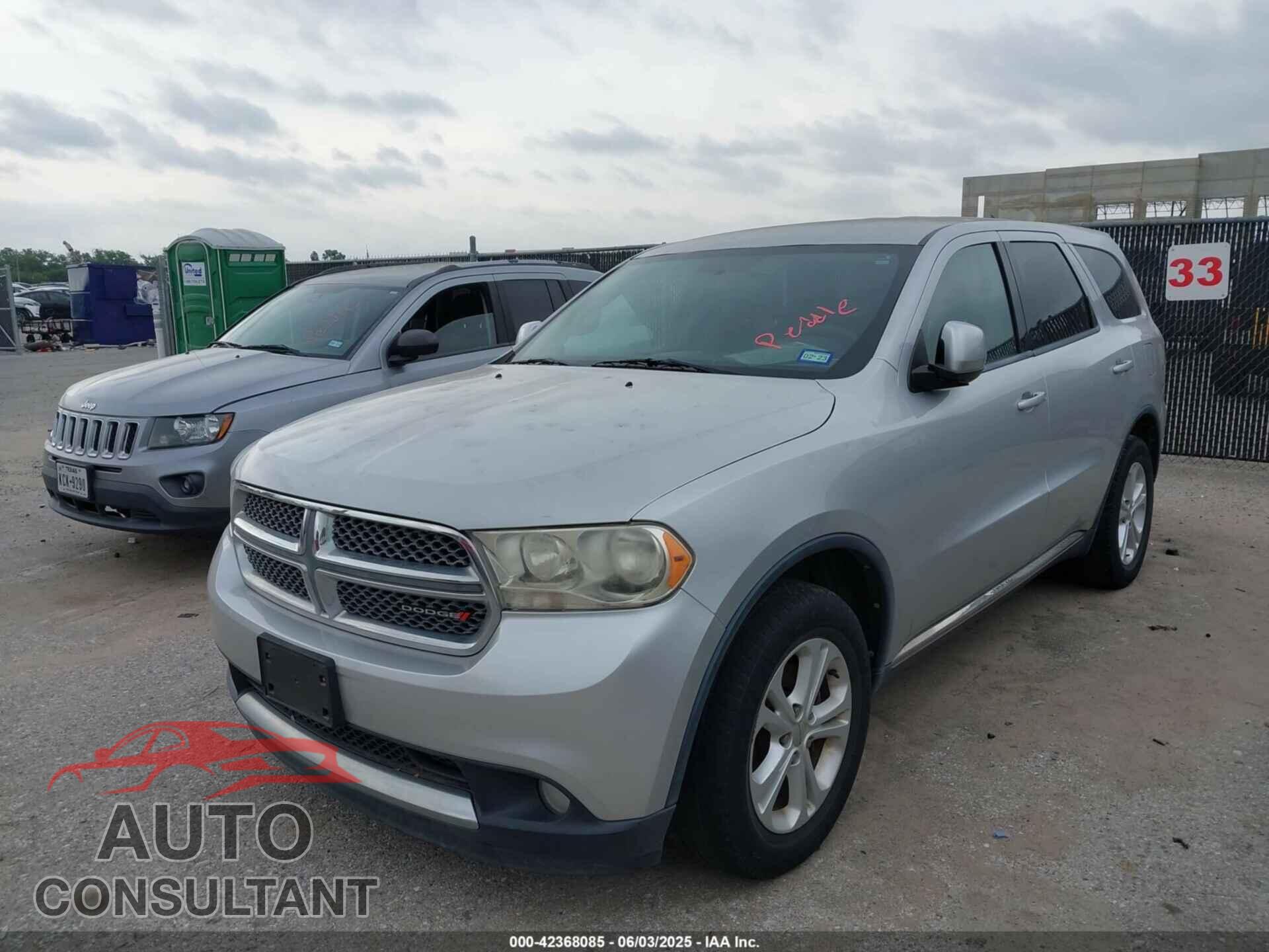 DODGE DURANGO 2013 - 1C4RDHAG8DC647434