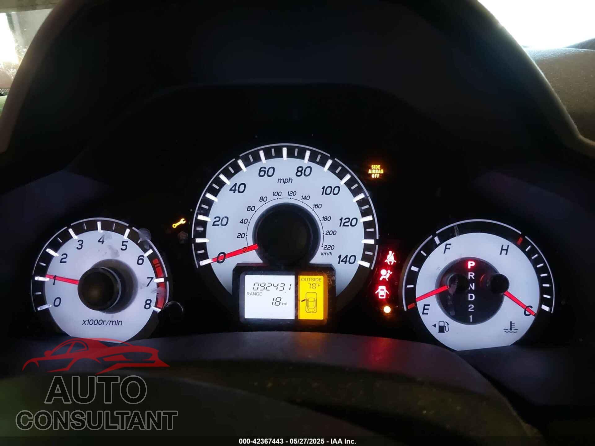 HONDA PILOT 2014 - 5FNYF3H57EB013887