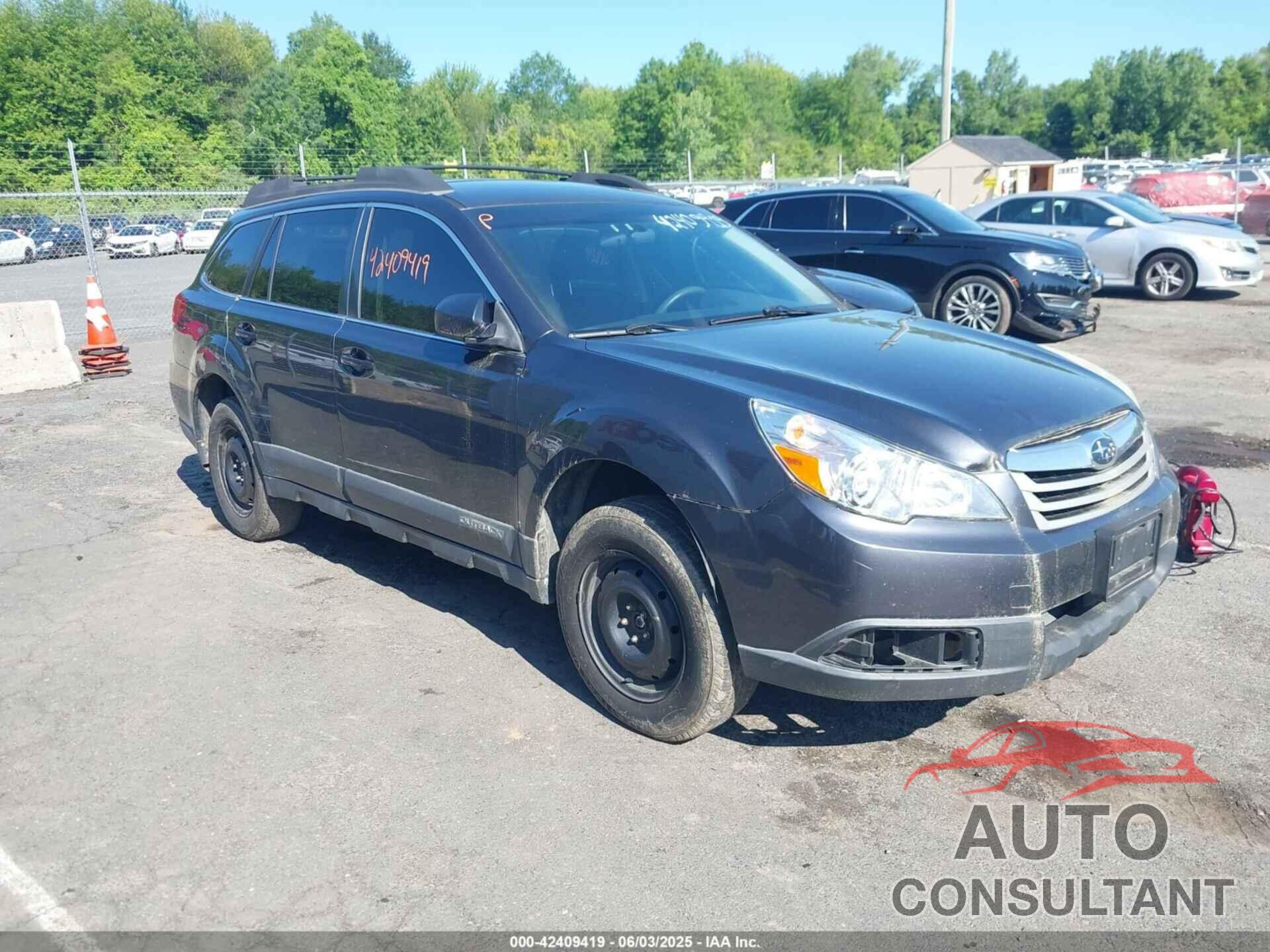 SUBARU OUTBACK 2012 - 4S4BRBAC5C1201938