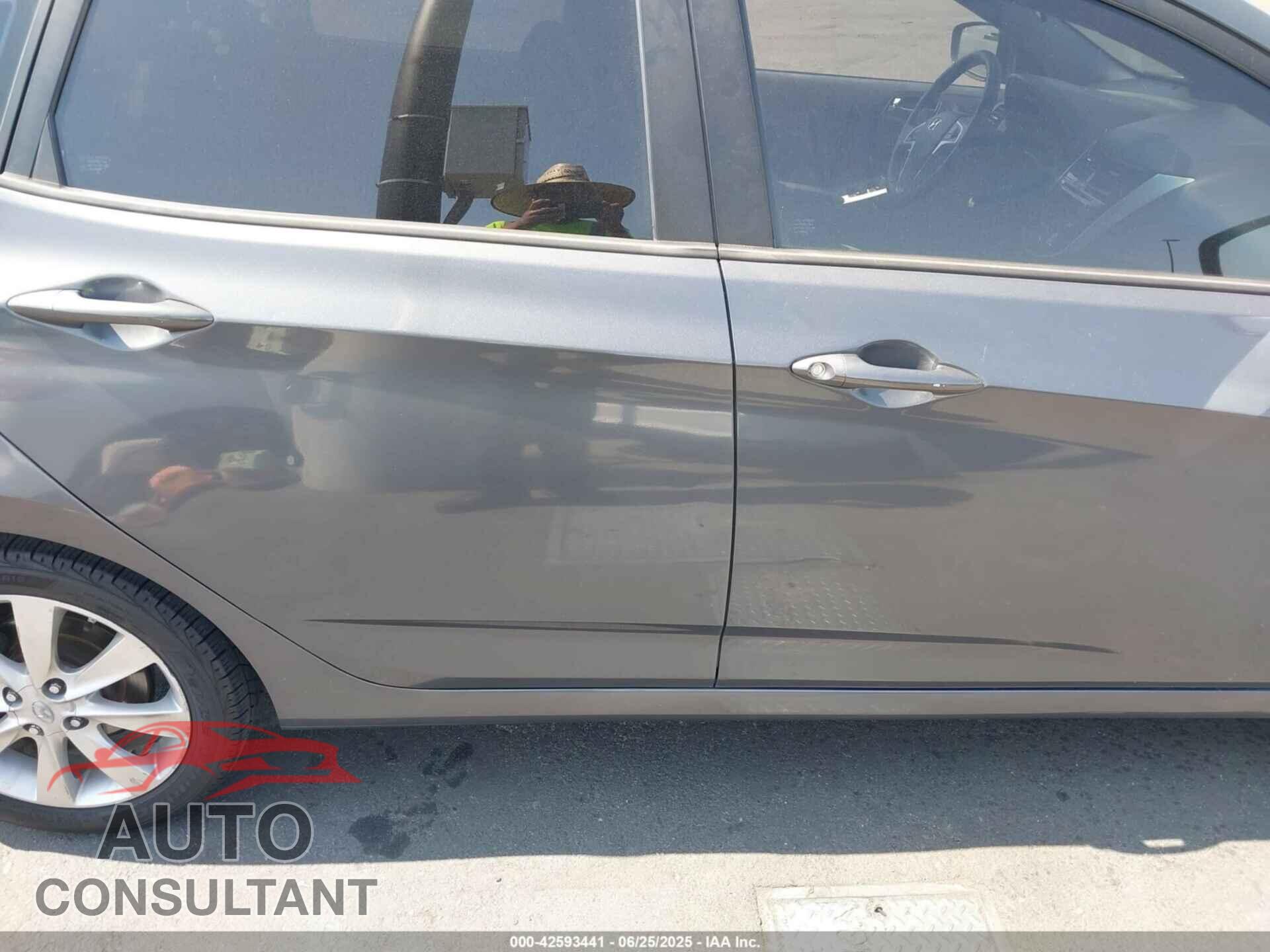 HYUNDAI ACCENT 2012 - KMHCU5AE5CU020097