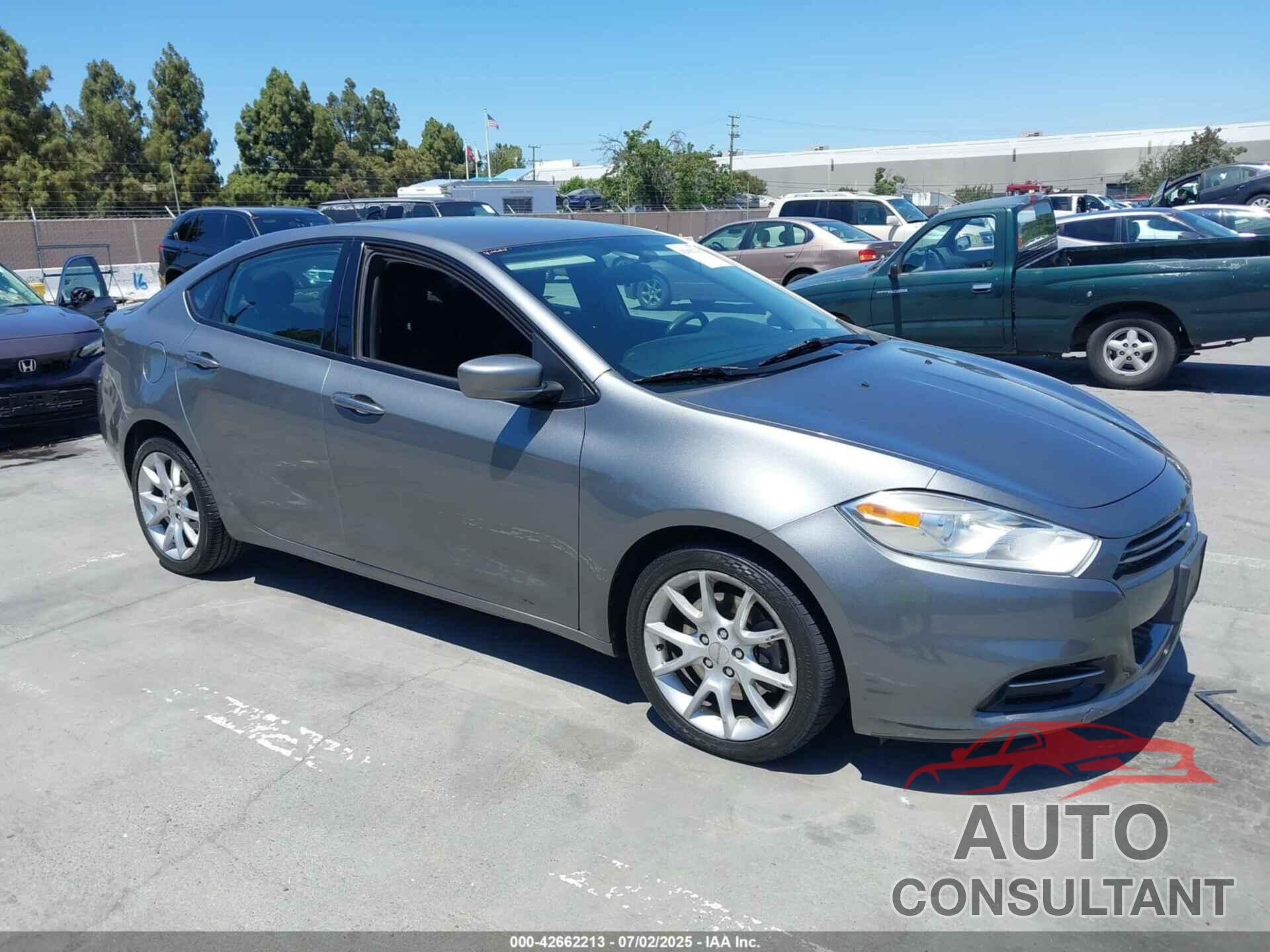 DODGE DART 2013 - 1C3CDFBA7DD152824