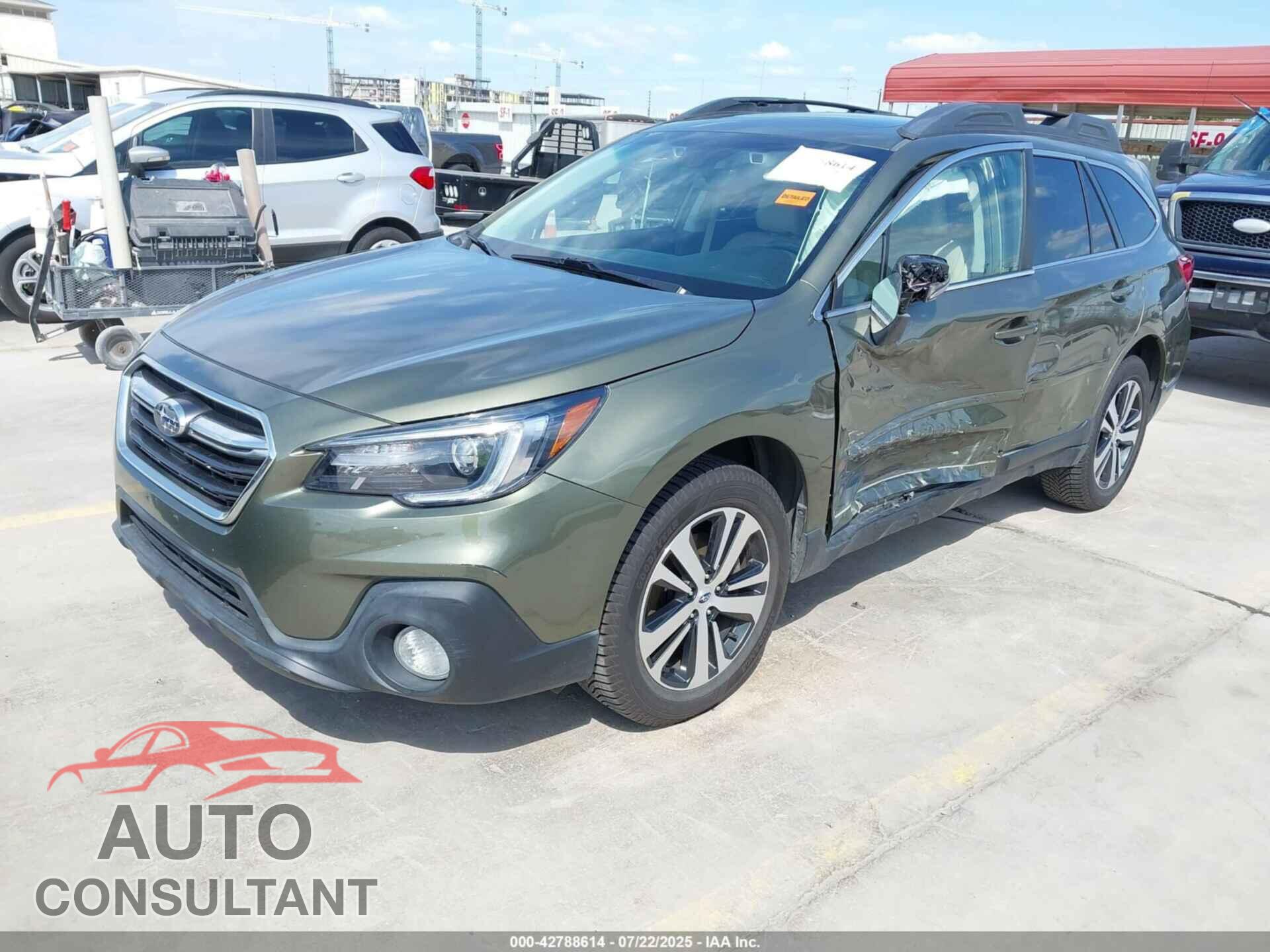 SUBARU OUTBACK 2019 - 4S4BSENC2K3270573