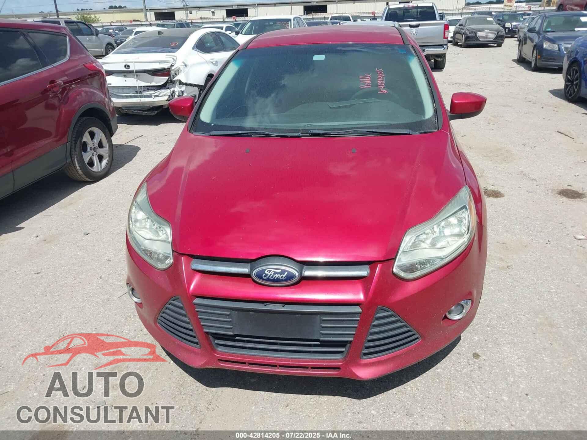 FORD FOCUS 2012 - 1FAHP3F29CL428814