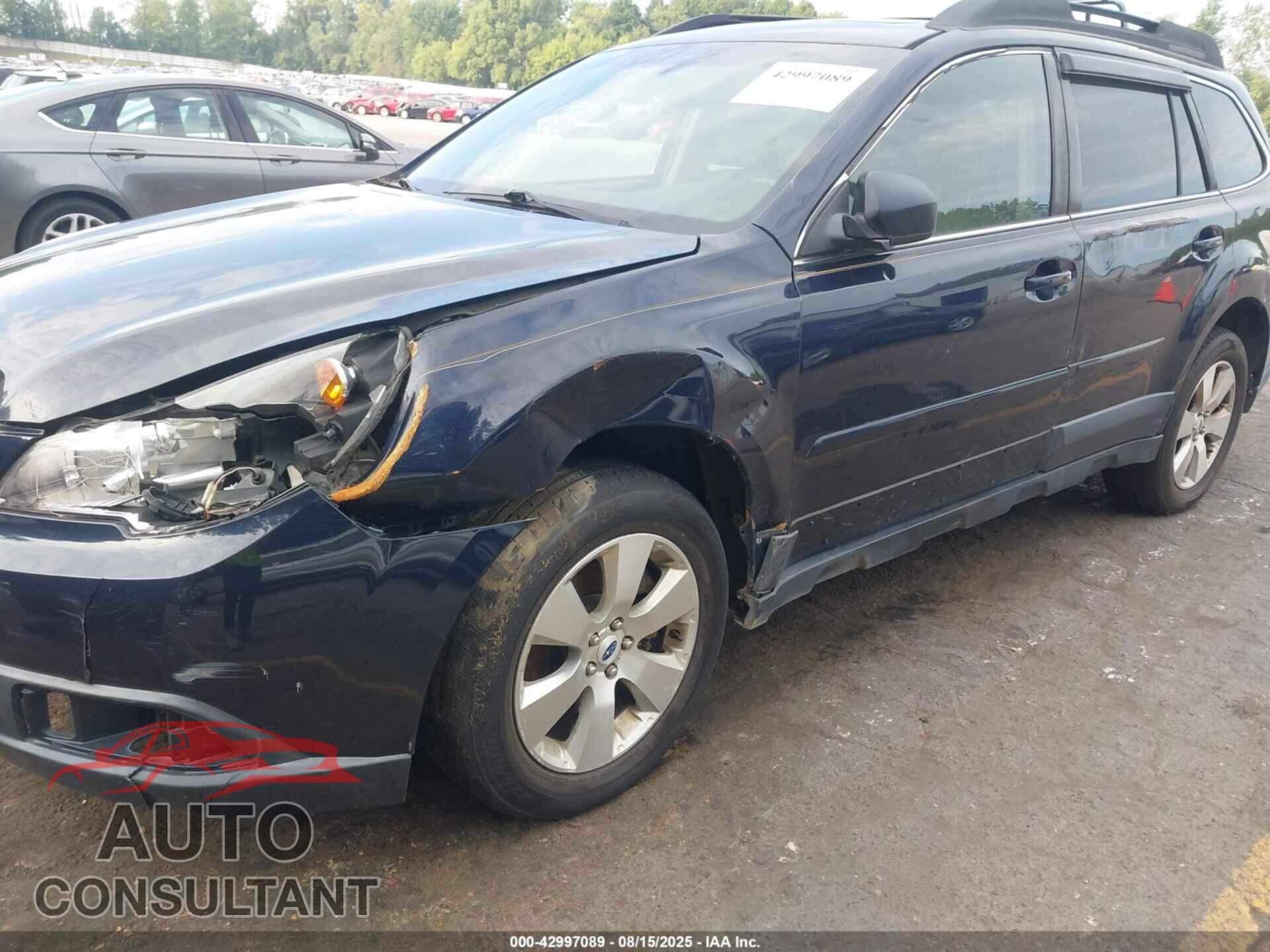 SUBARU OUTBACK 2012 - 4S4BRDKC7C2247548