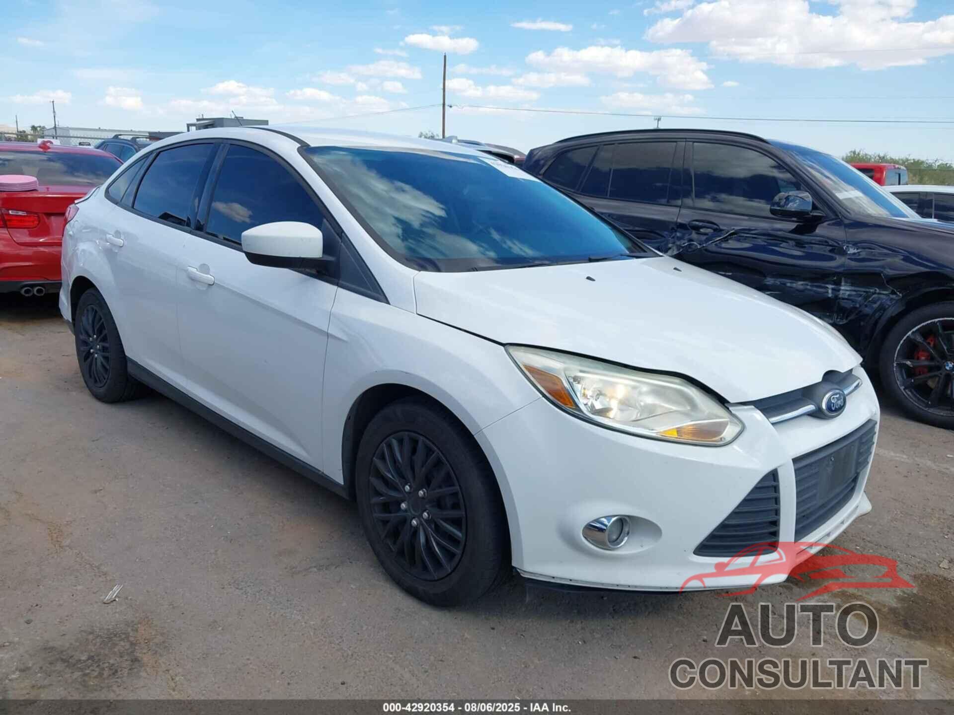 FORD FOCUS 2012 - 1FAHP3F22CL469821